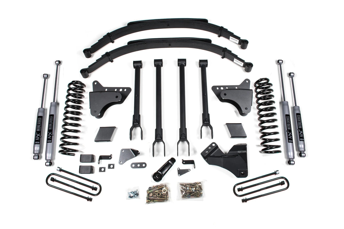 BDS Suspension 4WD 6 Inch Lift Kit w/ 4 - Link (2008 - 2010 Powerstroke) - Southern Diesel Supply