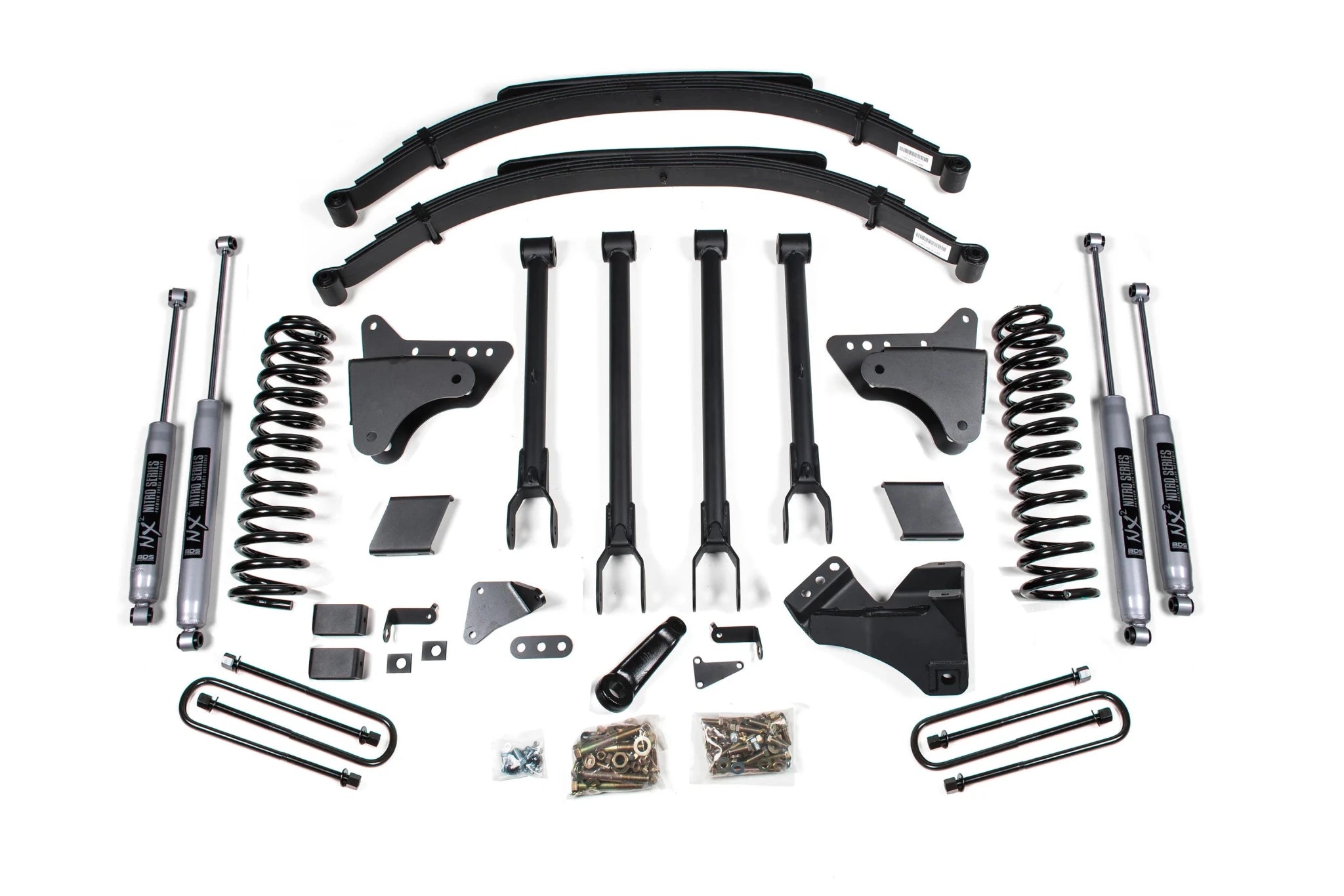 BDS Suspension 4WD 6 Inch Lift Kit w/ 4 - Link (2011 - 2016 Powerstroke) - Southern Diesel Supply