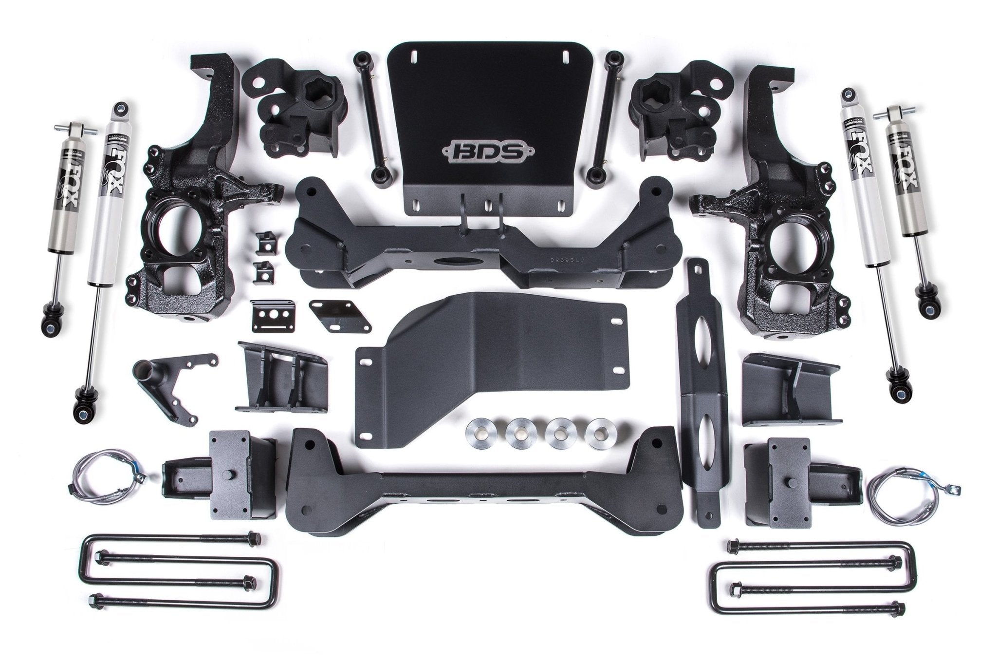 BDS Suspension 4WD 6.5 Inch Lift System, 6 Inch Rear Lift, Fox 2.5 HTO Performance Series (2020 - 2026 Duramax) - Southern Diesel Supply