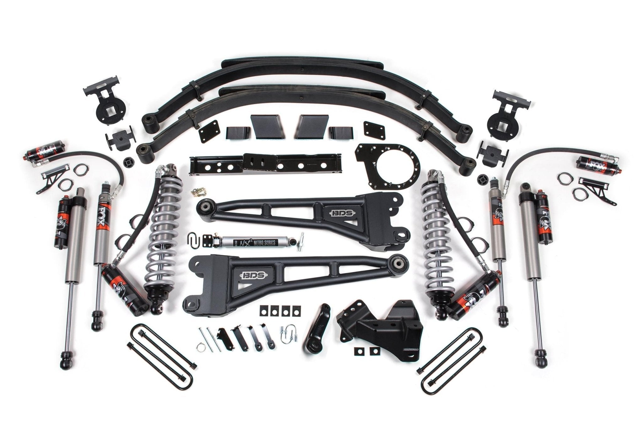 BDS Suspension 4WD 7 Inch Lift Kit w/ Radius Arm FOX 2.5 Performance Elite Coil - Over Conversion (2020 - 2022 Powerstroke) - Southern Diesel Supply