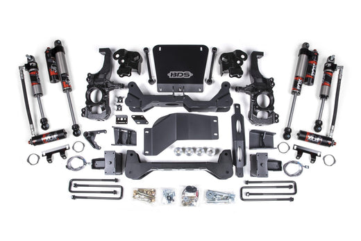 BDS Suspension 5 Inch Lift Kit FOX Performance Elite (2020-2026 6.6L Duramax 4WD)