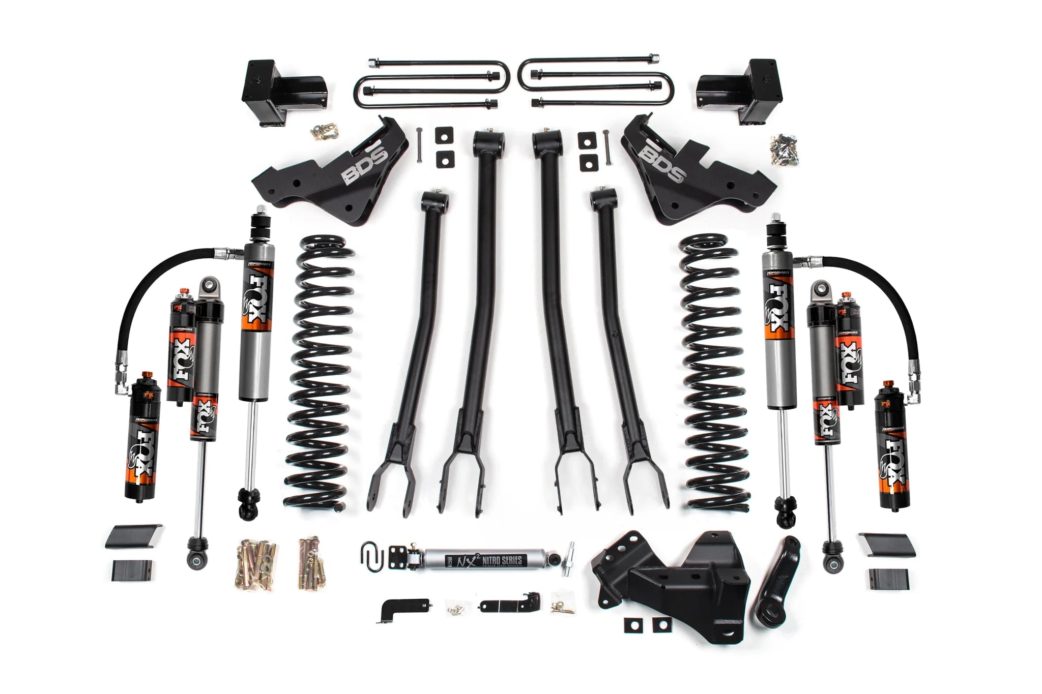 BDS Suspension 5 Inch Lift Kit w/ 4-Link (2023-2026 6.7L PowerStroke 4WD) - Southern Diesel Supply