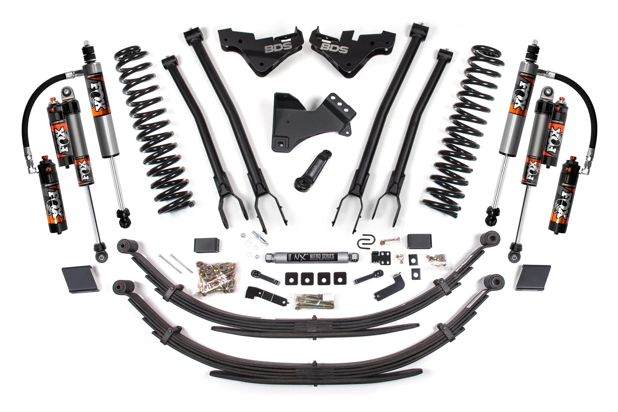 BDS Suspension 5 Inch Lift Kit w/ 4-Link (2023-2026 6.7L PowerStroke 4WD) - Southern Diesel Supply