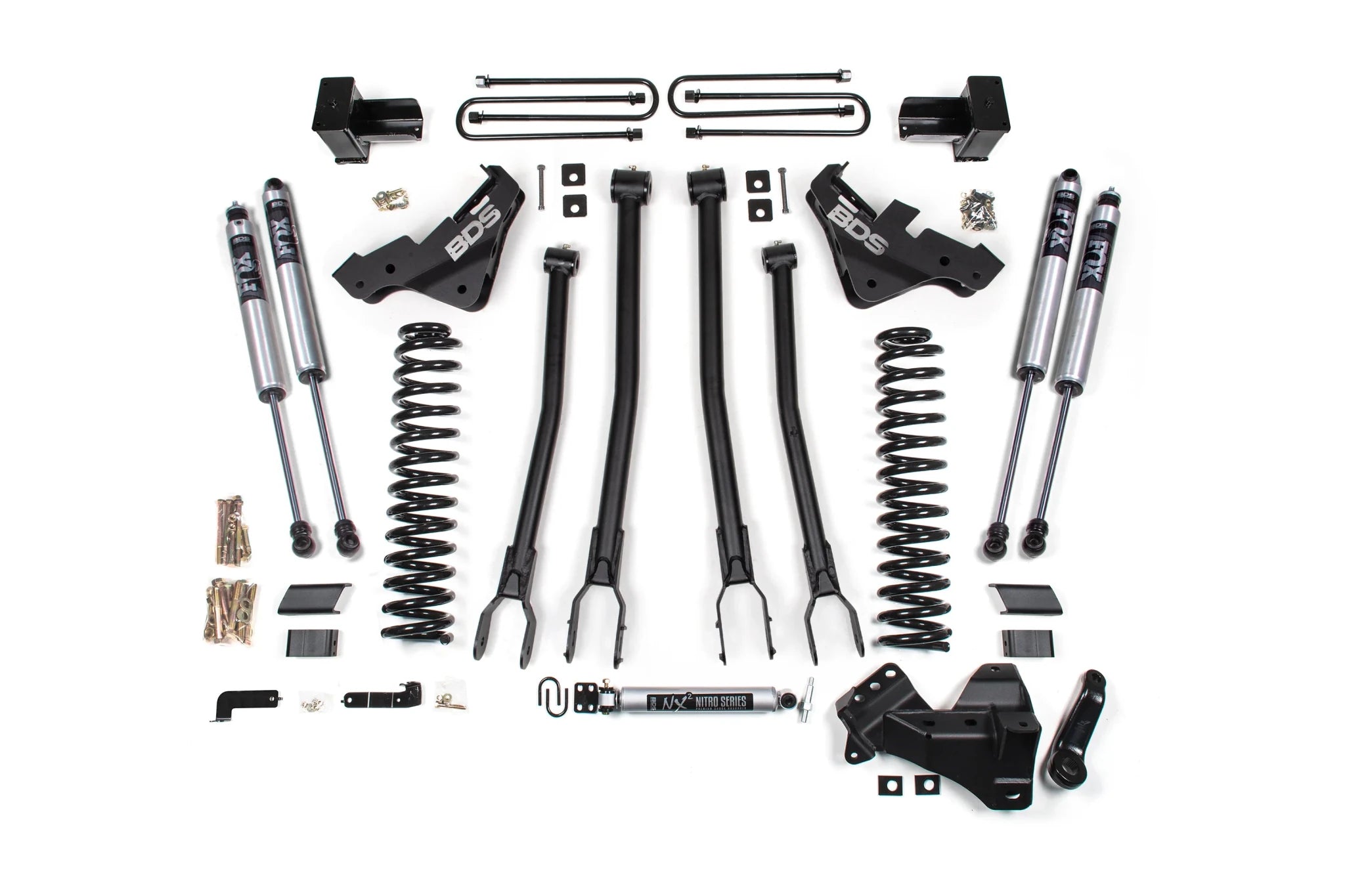 BDS Suspension 5 Inch Lift Kit w/ 4-Link (2023-2026 6.7L PowerStroke 4WD) - Southern Diesel Supply