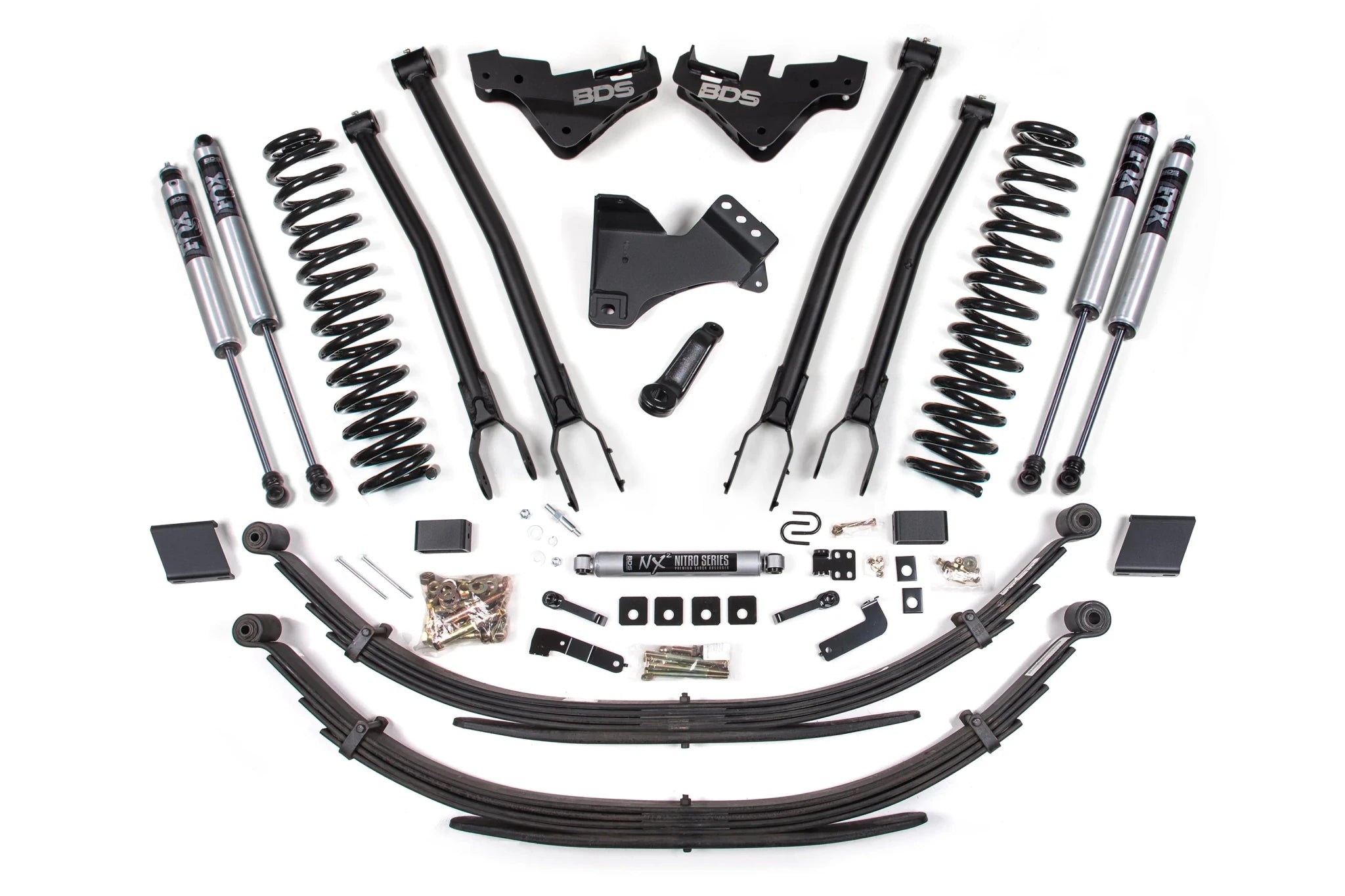 BDS Suspension 5 Inch Lift Kit w/ 4-Link (2023-2026 6.7L PowerStroke 4WD) - Southern Diesel Supply