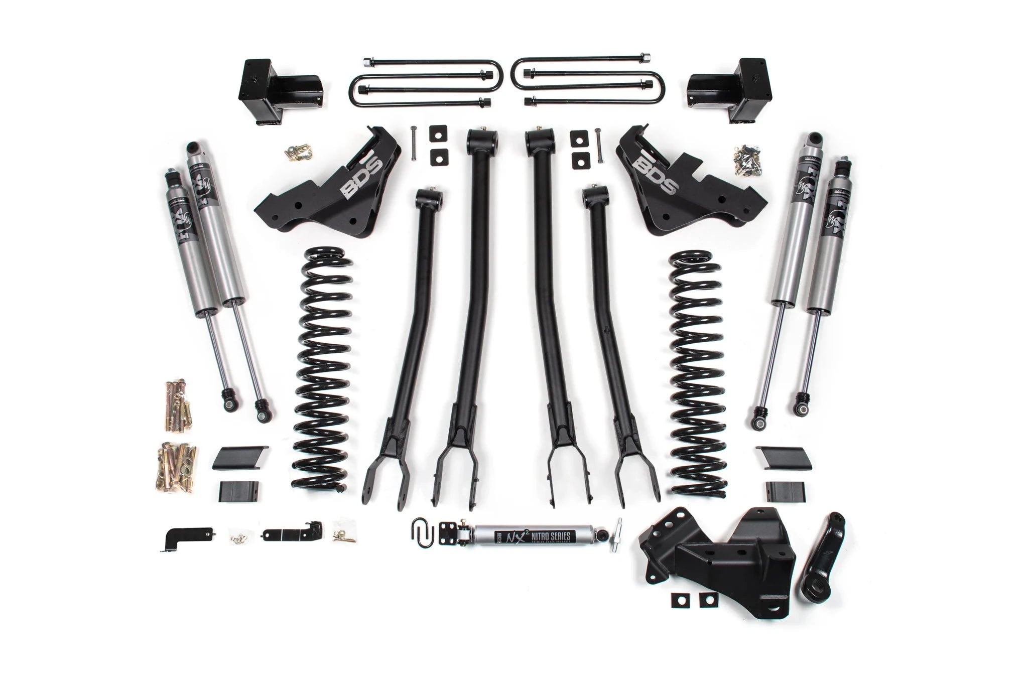 BDS Suspension 5 Inch Lift Kit w/ 4-Link (2023-2026 6.7L PowerStroke 4WD) - Southern Diesel Supply