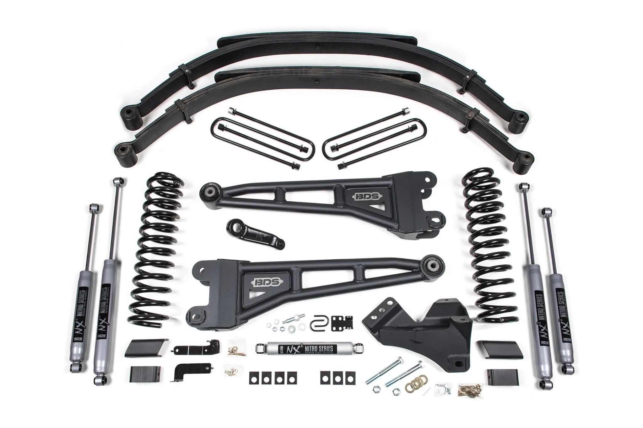 BDS Suspension 5 Inch Lift Kit w/ Radius Arm (2023 - 2026 Powerstroke 4WD) - Southern Diesel Supply