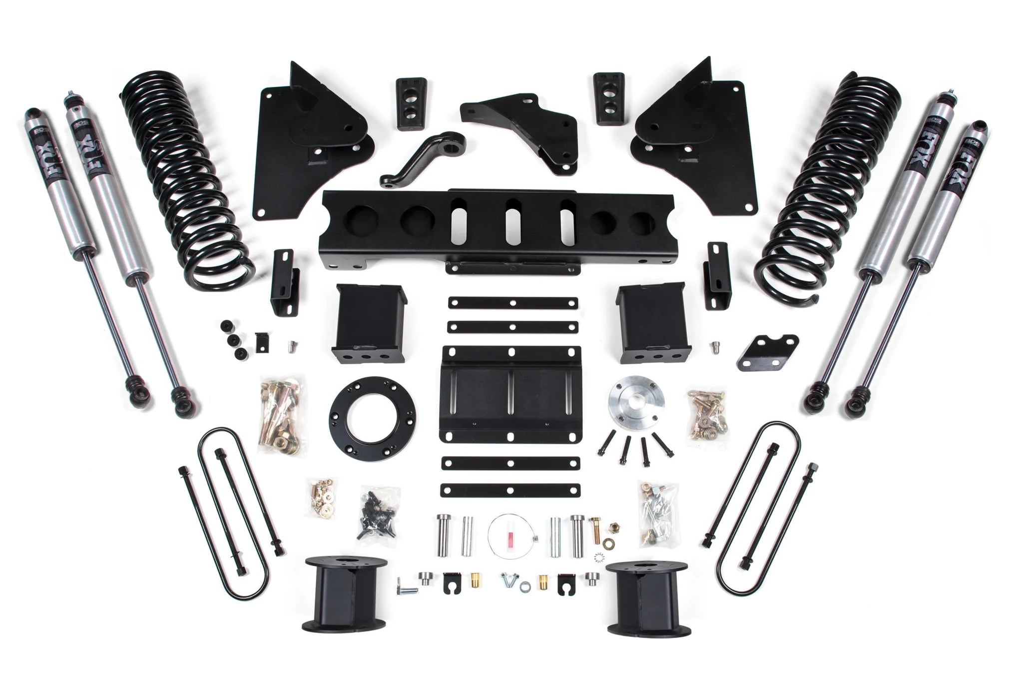 BDS Suspension 6 Inch Lift Kit (2013 - 2018 3500 Cummins 4WD, Rear Air Ride) - Southern Diesel Supply