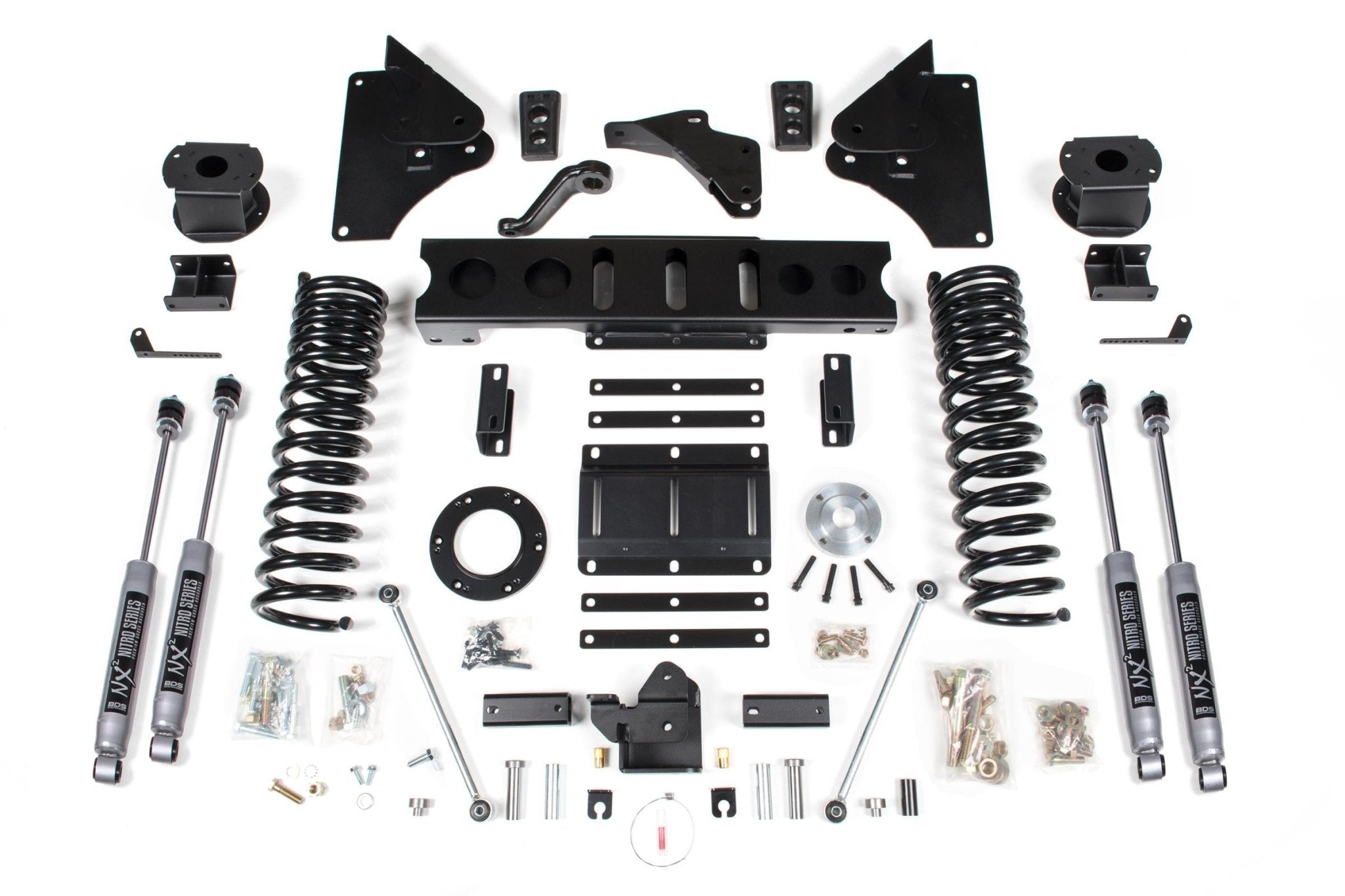 BDS Suspension 6 Inch Lift Kit (2014 - 2018 2500 Cummins 4WD, Rear Air Ride) - Southern Diesel Supply
