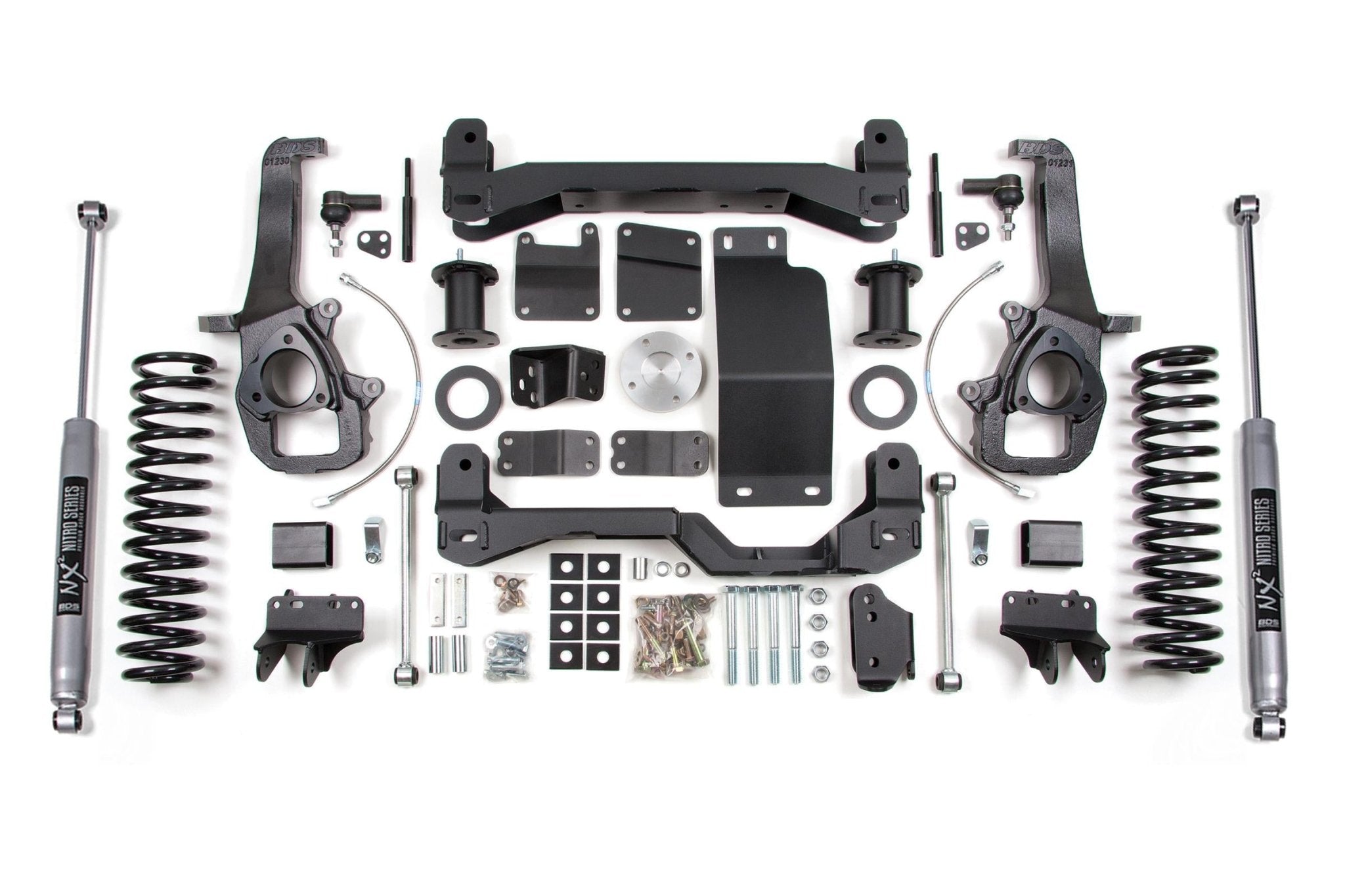 BDS Suspension 6 Inch Lift Kit (2014 - 2018 3.0L Cummins 4WD) - Southern Diesel Supply