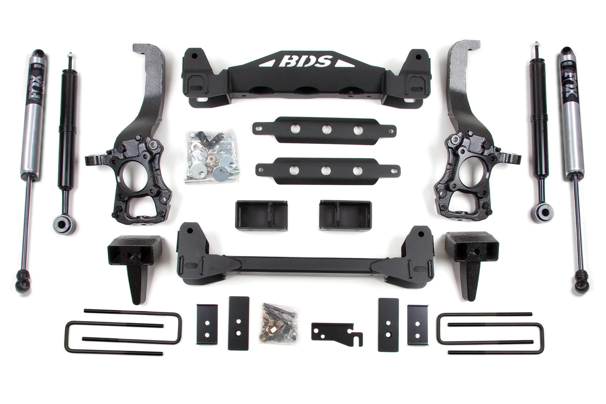 BDS Suspension 6 Inch Lift Kit (2015 - 2020 3.0L Powerstroke 2WD) - Southern Diesel Supply