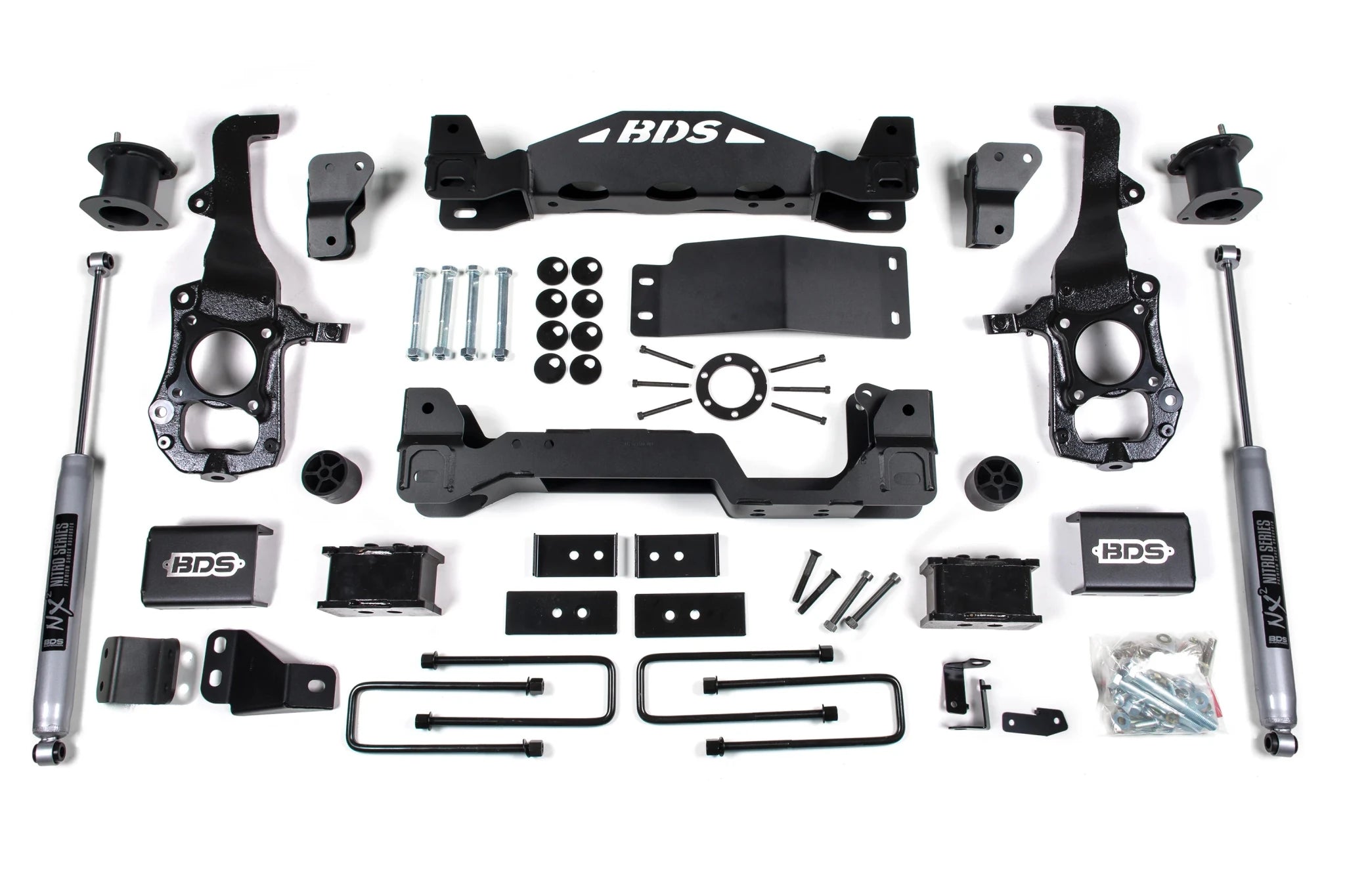 BDS Suspension 6 Inch Lift Kit (2021 3.0L Powerstroke 4WD) - Southern Diesel Supply