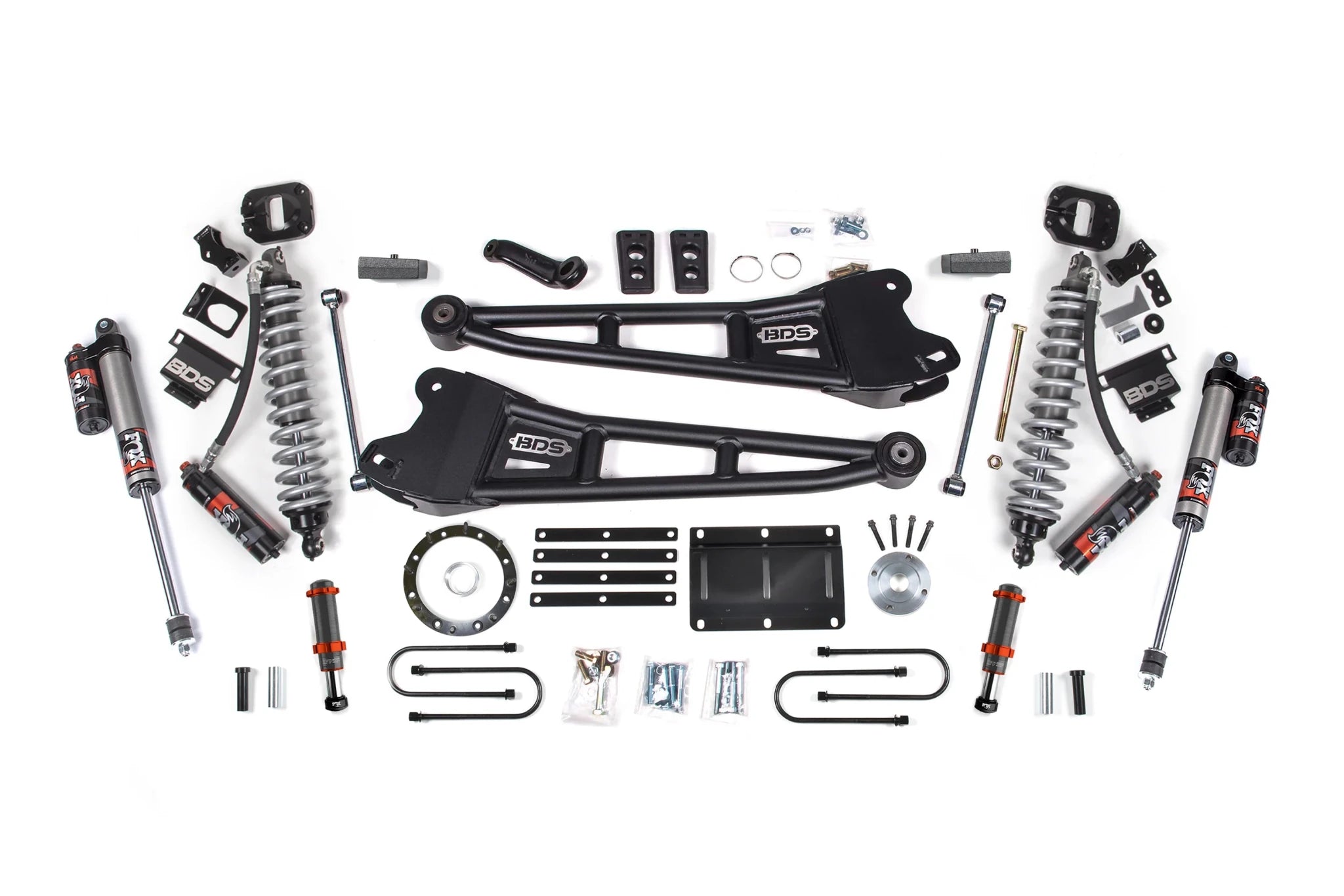 BDS Suspension 6 Inch Lift Kit FOX 2.5 Coil-Over Conversion (2013-2018 3500 6.7L Cummins 4WD) - Southern Diesel Supply