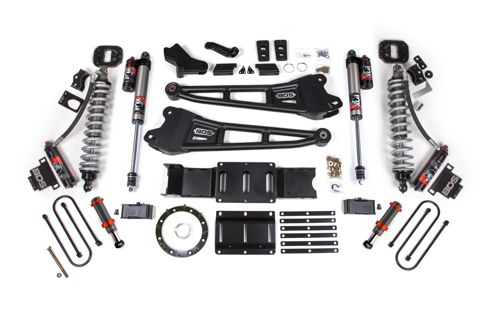 BDS Suspension 6 Inch Lift Kit FOX 2.5 Coil-Over Conversion (2019-2024 3500 6.7L Cummins 4WD) - Southern Diesel Supply