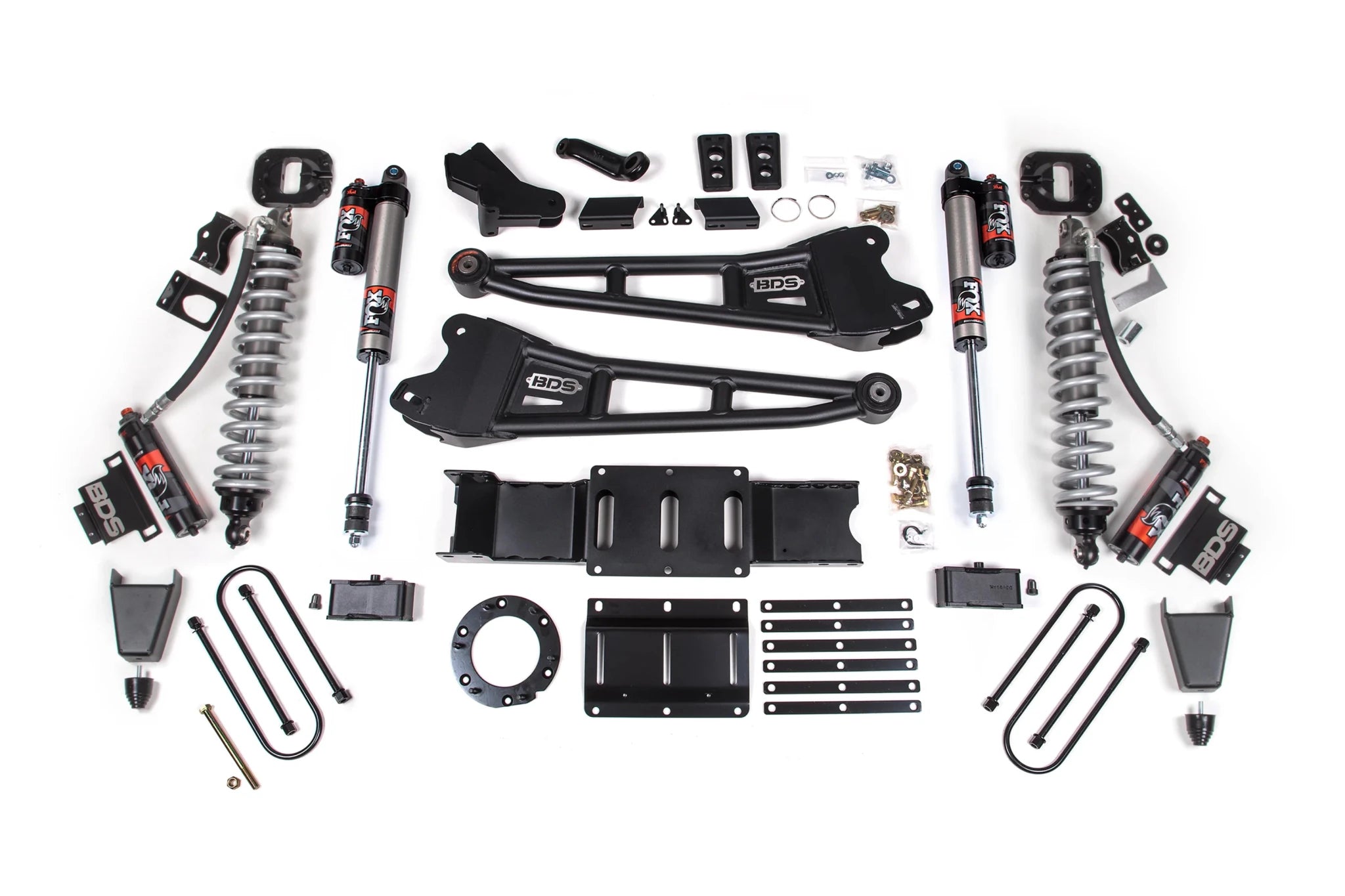 BDS Suspension 6 Inch Lift Kit FOX 2.5 Coil-Over Conversion (2019-2024 3500 6.7L Cummins 4WD) - Southern Diesel Supply