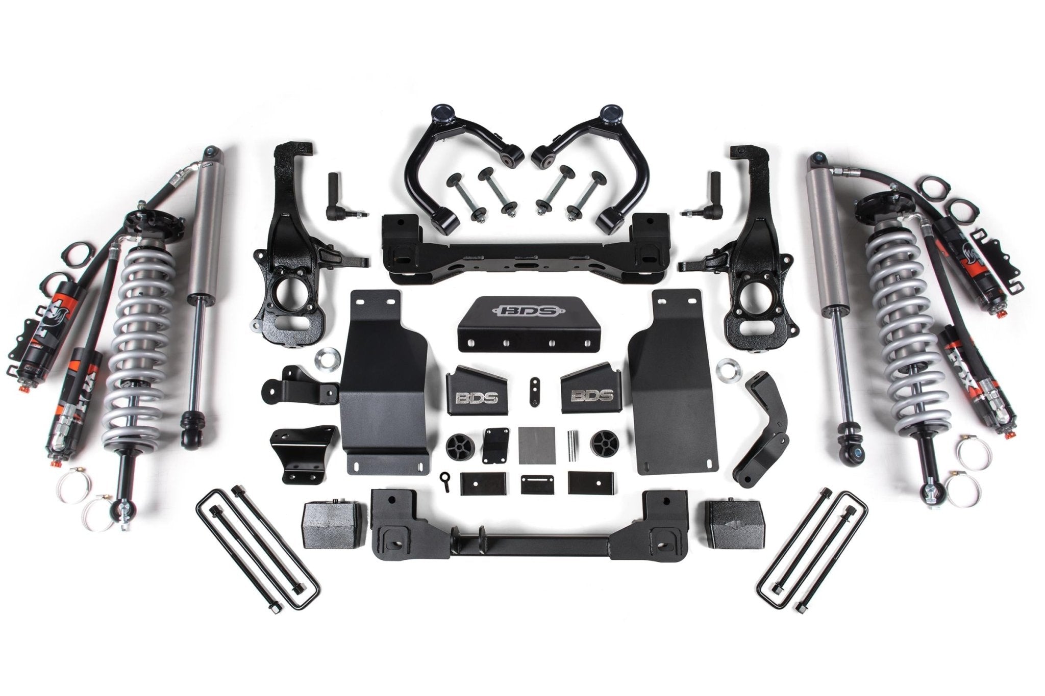 BDS Suspension 6 Inch Lift Kit FOX 2.5 Performance Elite Coil - Over (2019 - 2024 3.0L Duramax 4WD) - Southern Diesel Supply