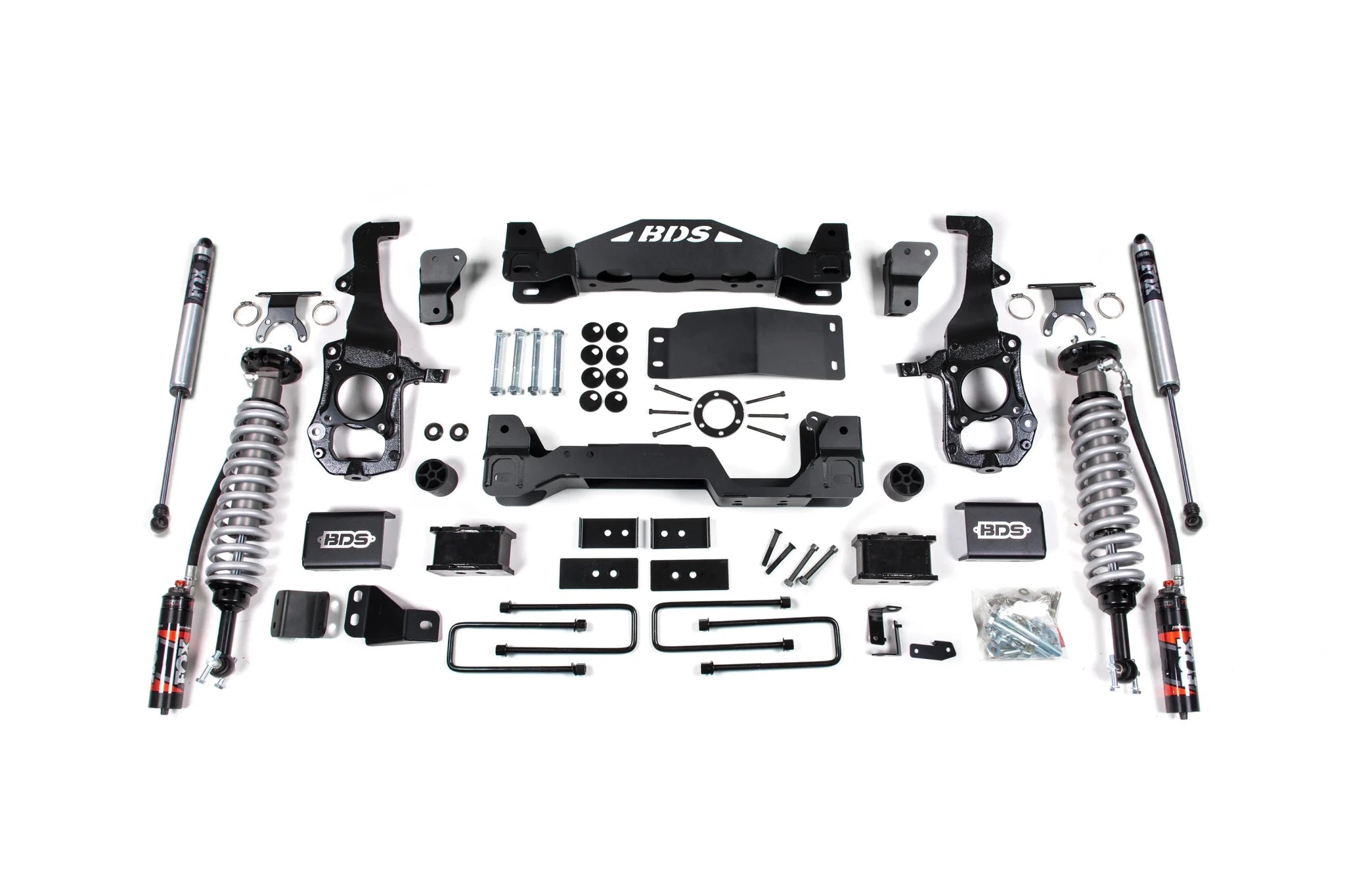 BDS Suspension 6 Inch Lift Kit FOX 2.5 Performance Elite Coil - Over (2021 3.0L Powerstroke 4WD) - Southern Diesel Supply