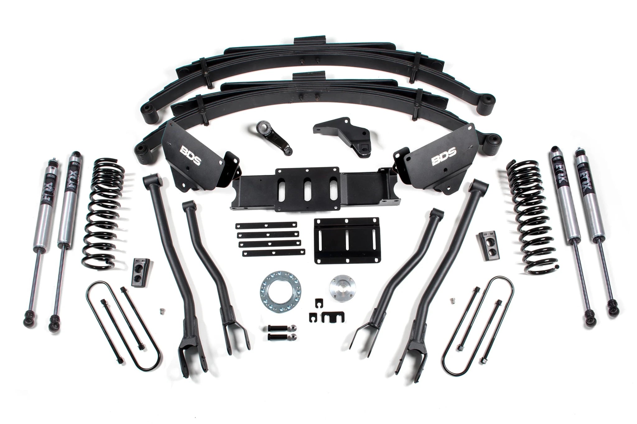 BDS Suspension 6 Inch Lift Kit w/ 4 - Link (2013 - 2018 3500 Cummins 4WD) - Southern Diesel Supply