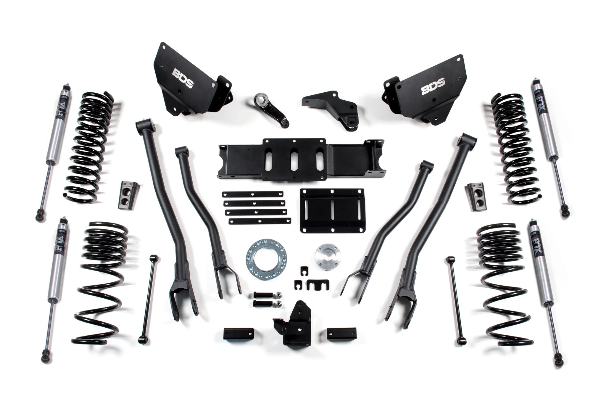 BDS Suspension 6 Inch Lift Kit w/ 4 - Link (2014 - 2018 2500 Cummins 4WD) - Southern Diesel Supply