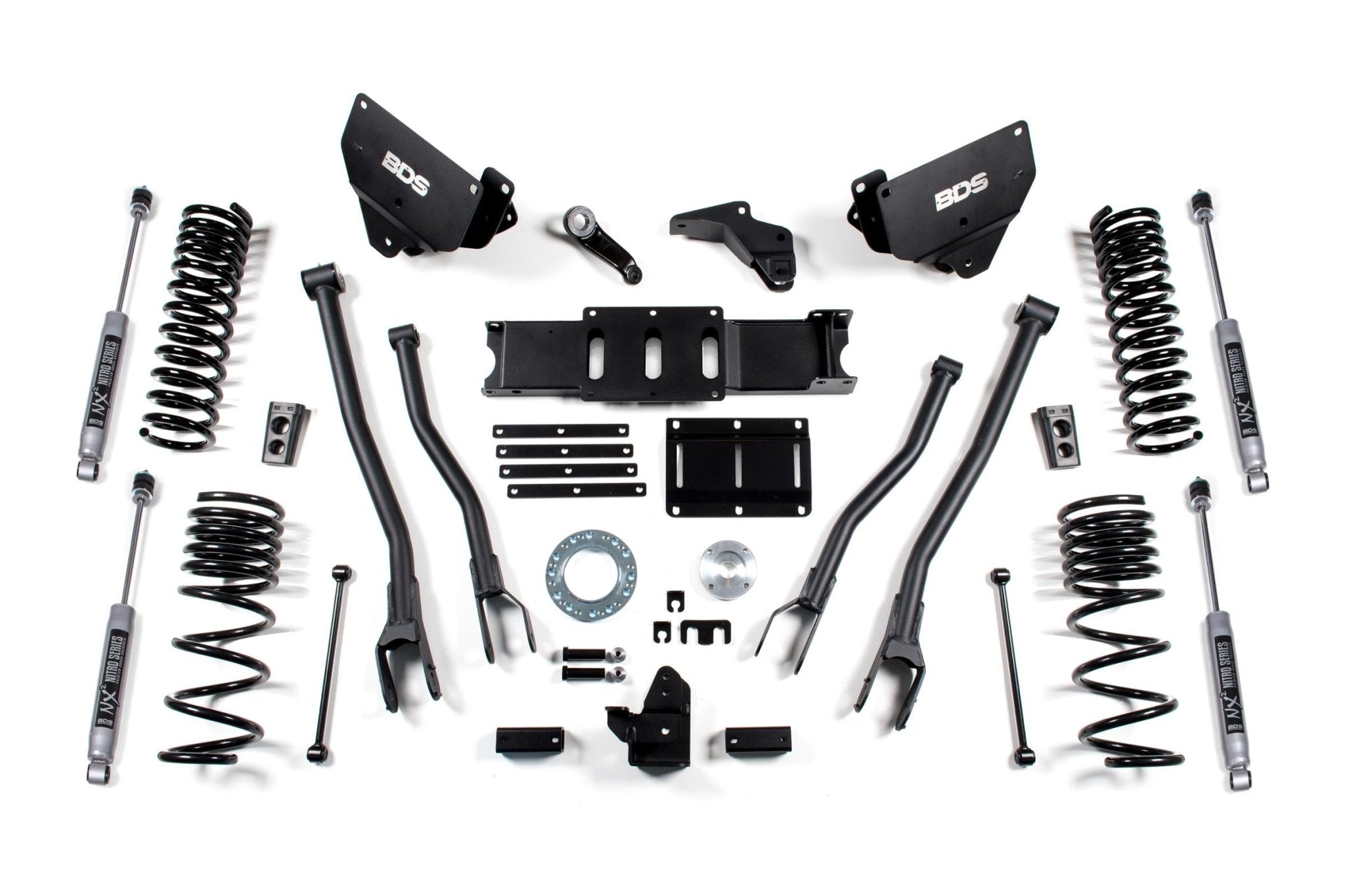 BDS Suspension 6 Inch Lift Kit w/ 4 - Link (2014 - 2018 2500 Cummins 4WD) - Southern Diesel Supply