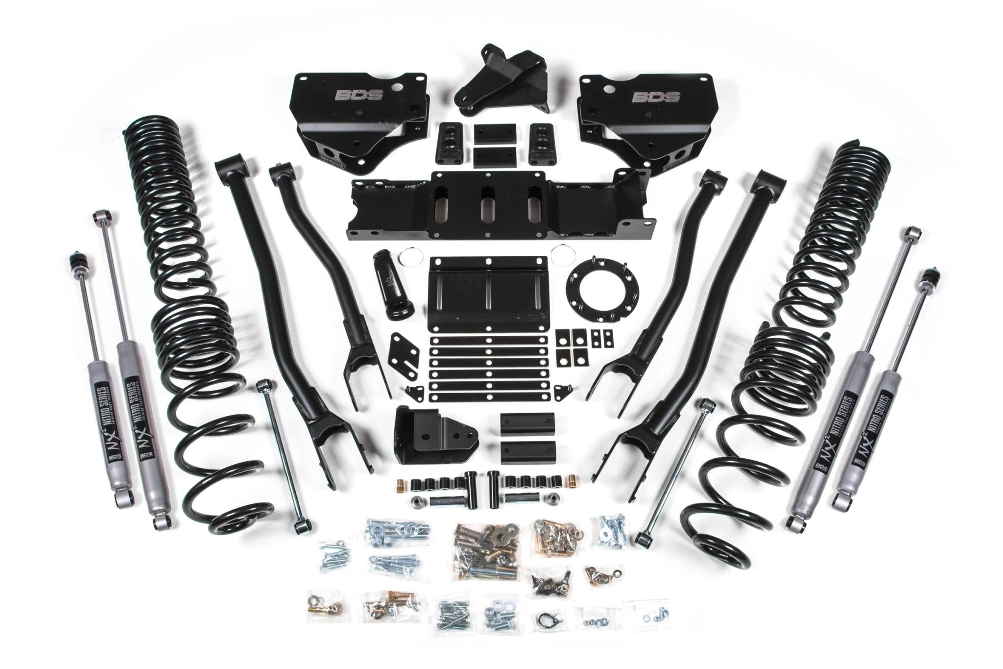 BDS Suspension 6 Inch Lift Kit w/ 4 - Link (2019 - 2024 2500 Cummins 4WD) - Southern Diesel Supply