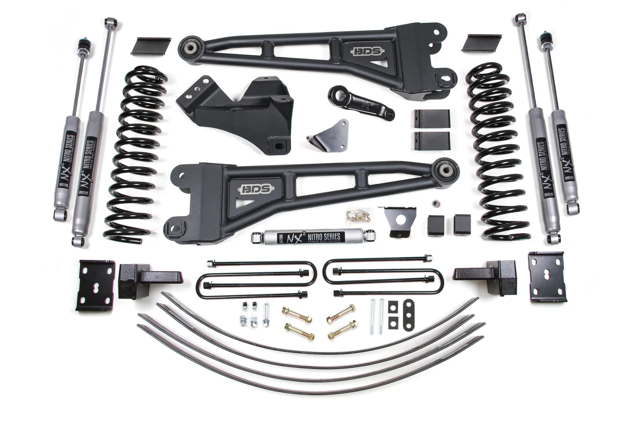 BDS Suspension 6 Inch Lift Kit w/ Radius Arm (2005 - 2007 Powerstroke 4WD) - Southern Diesel Supply