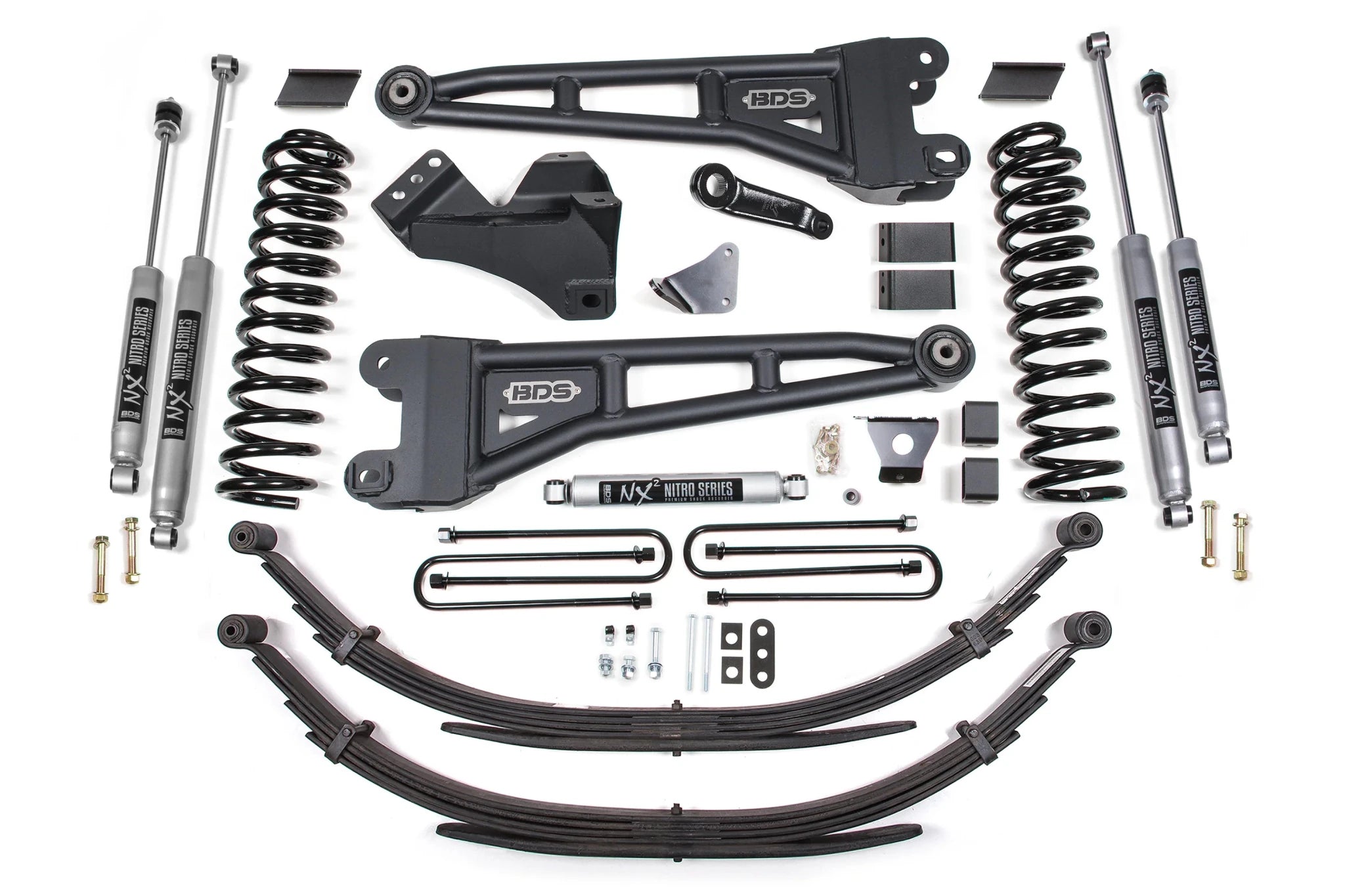 BDS Suspension 6 Inch Lift Kit w/ Radius Arm (2008 - 2010 Powerstroke 4WD) - Southern Diesel Supply