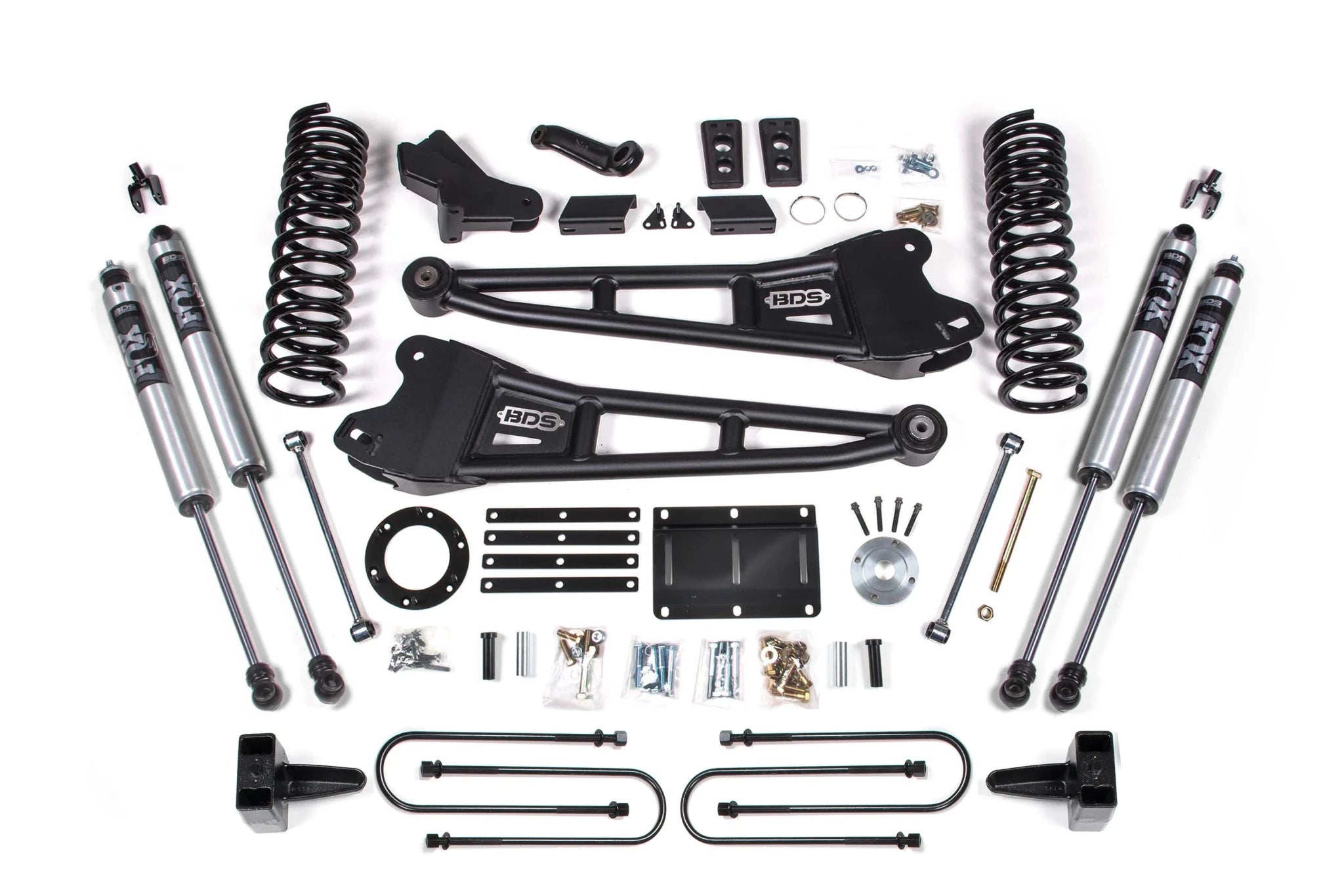 BDS Suspension 6 Inch Lift Kit w/ Radius Arm (2013 - 2018 3500 Cummins 4WD) - Southern Diesel Supply