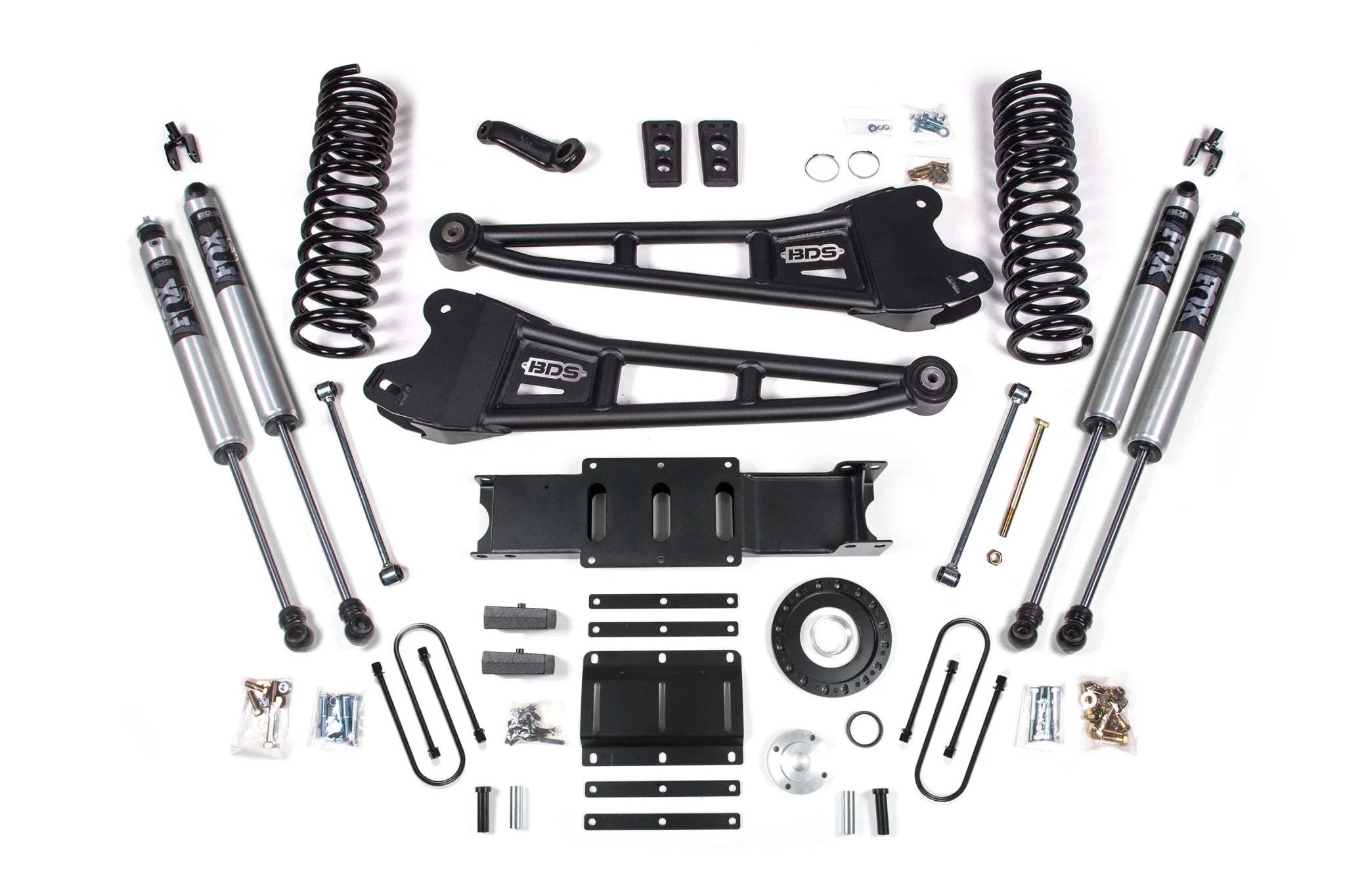 BDS Suspension 6 Inch Lift Kit w/ Radius Arm (2013 - 2018 3500 Cummins 4WD) - Southern Diesel Supply
