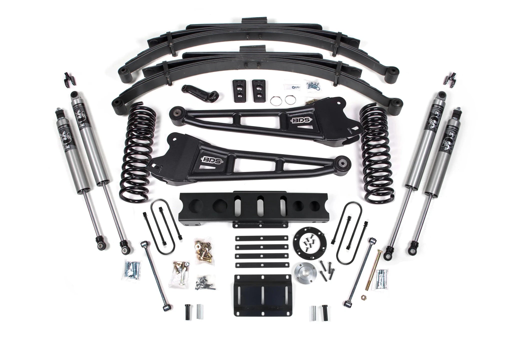 BDS Suspension 6 Inch Lift Kit w/ Radius Arm (2013 - 2018 3500 Cummins 4WD) - Southern Diesel Supply
