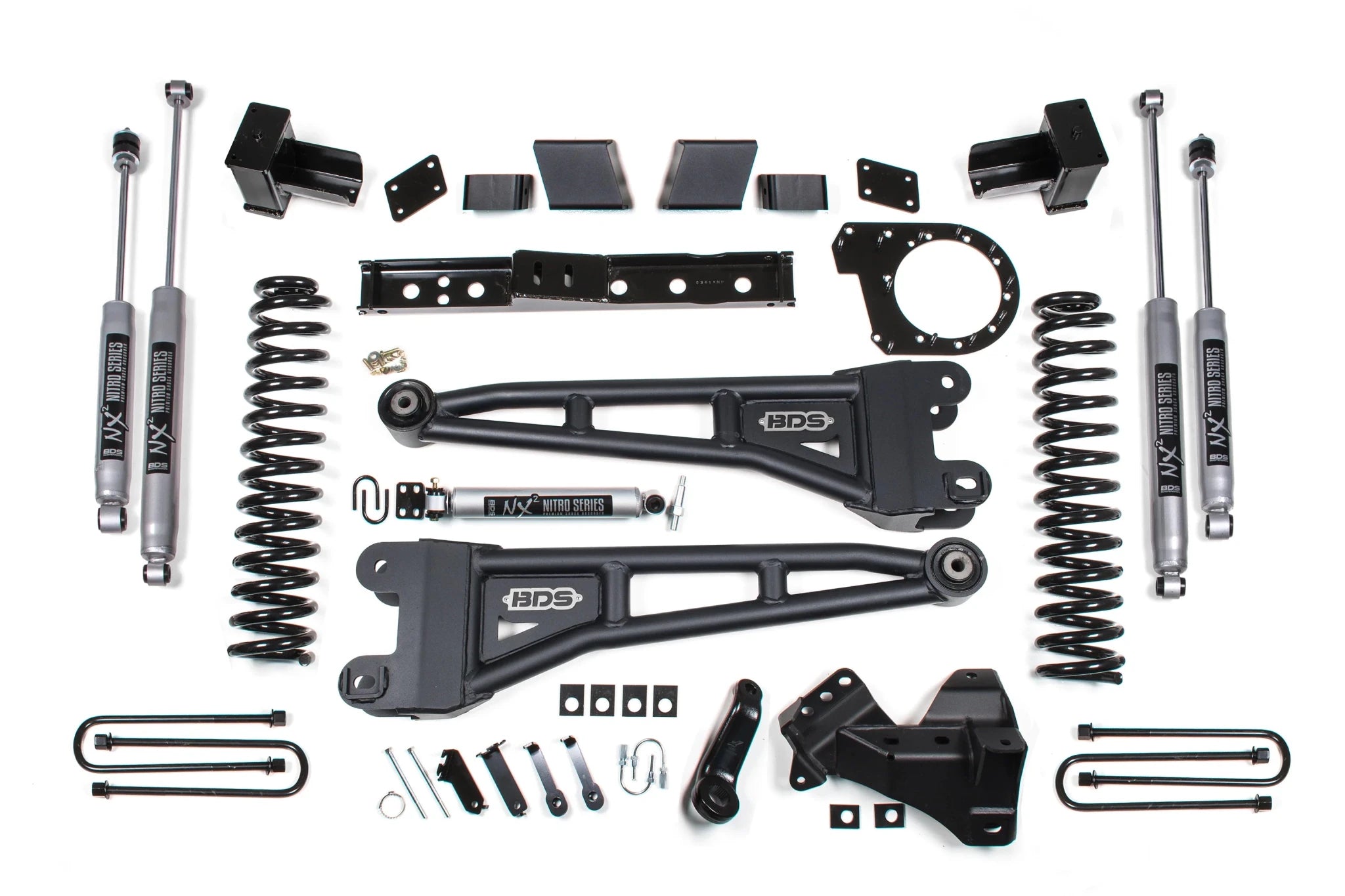 BDS Suspension 6 Inch Lift Kit w/ Radius Arm (2017 - 2019 Powerstroke 4WD) - Southern Diesel Supply