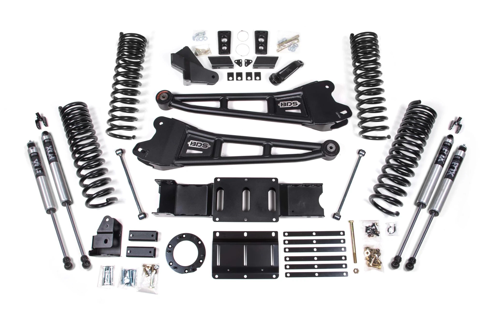 BDS Suspension 6 Inch Lift Kit w/ Radius Arm (2019 - 2024 2500 Cummins 4WD) - Southern Diesel Supply
