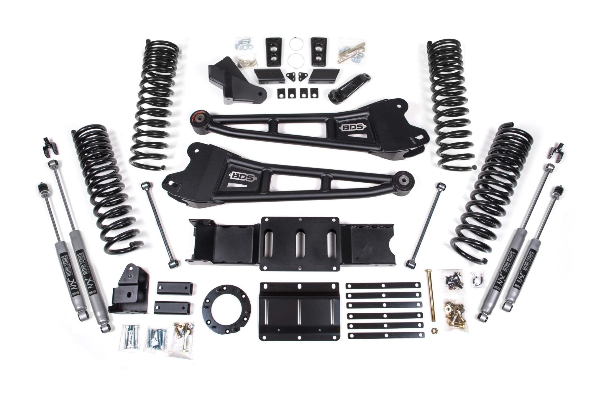 BDS Suspension 6 Inch Lift Kit w/ Radius Arm (2019 - 2024 2500 Cummins 4WD) - Southern Diesel Supply