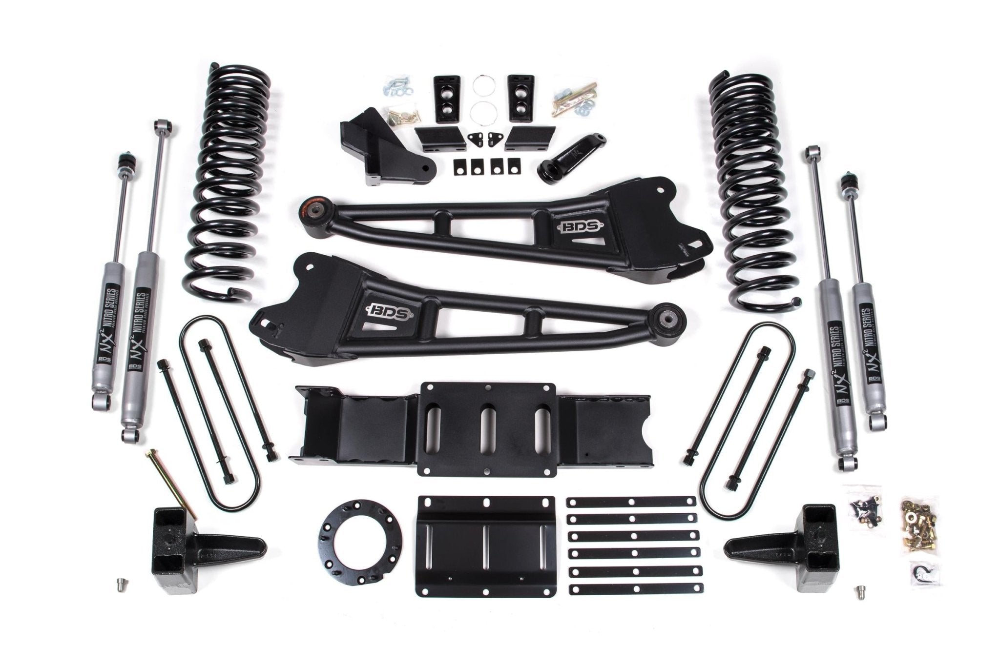 BDS Suspension 6 Inch Lift Kit w/ Radius Arm (2019 - 2024 3500 Cummins 4WD) - Southern Diesel Supply