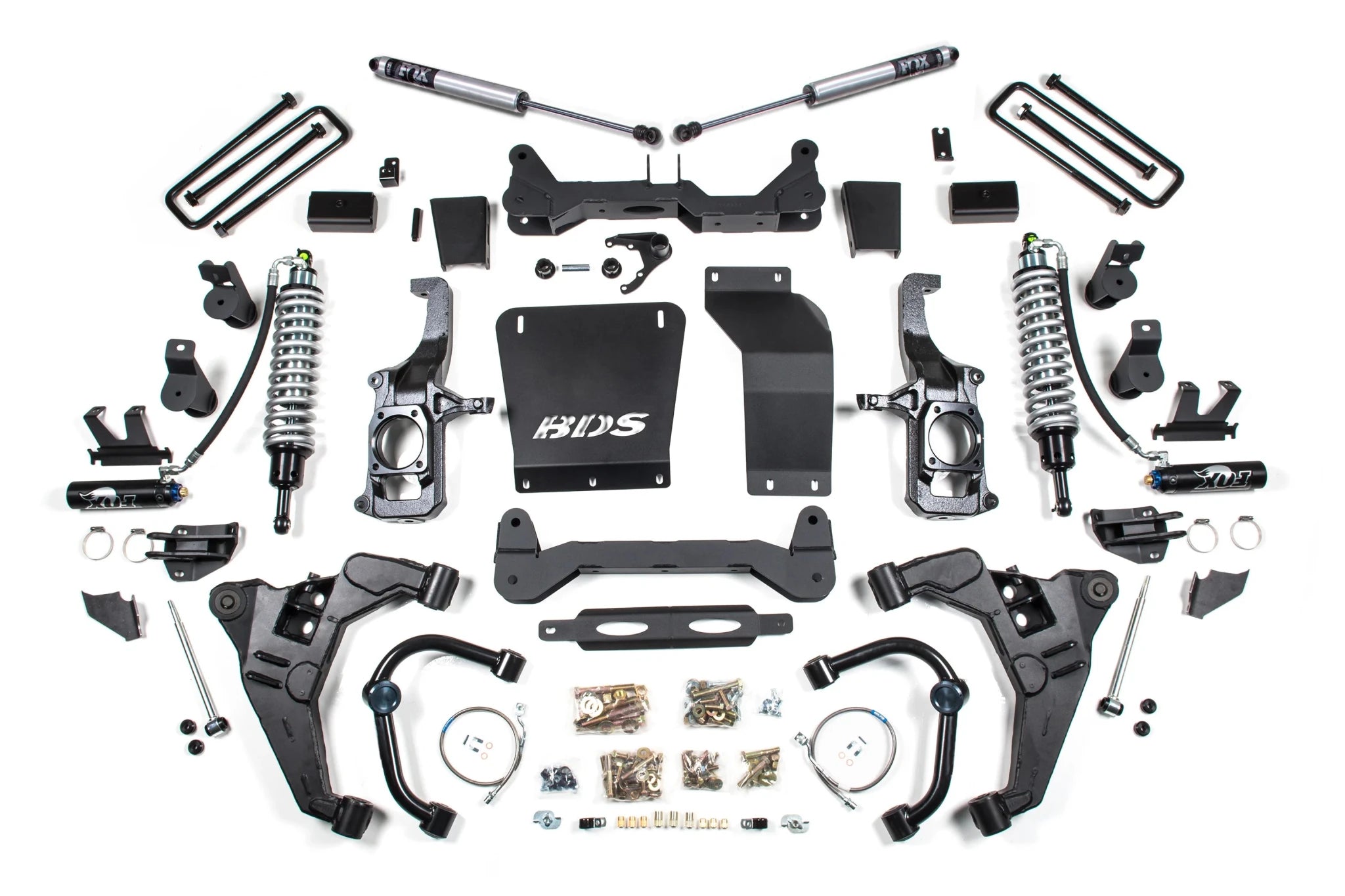 BDS Suspension 6.5 Inch Lift Kit FOX 2.5 Coil - Over Conversion Shocks (2011 - 2019 Duramax) - Southern Diesel Supply