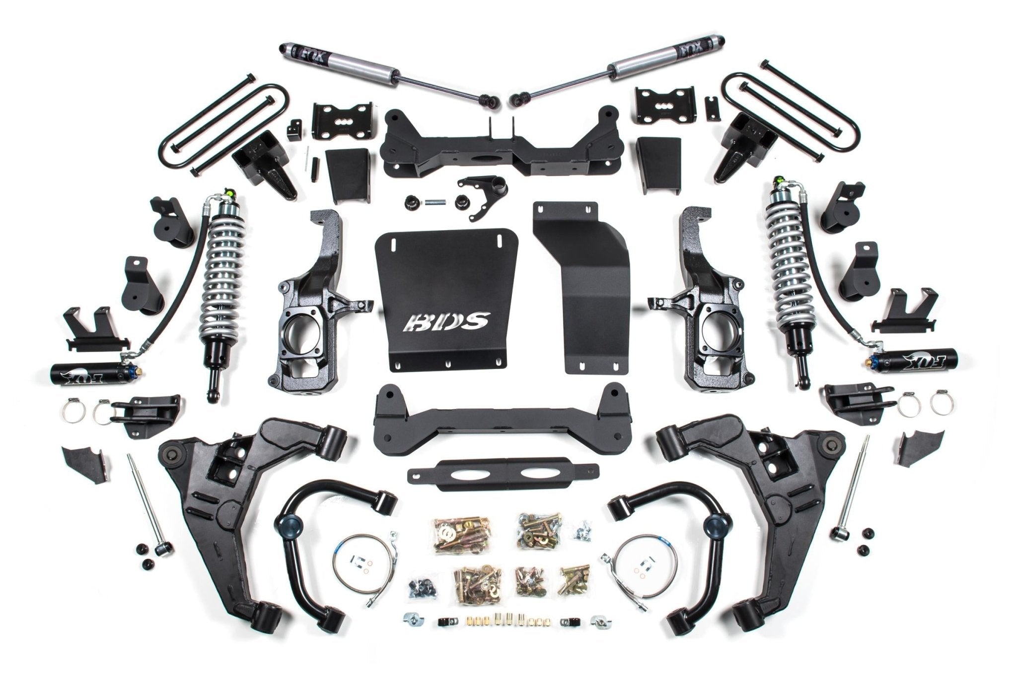 BDS Suspension 6.5 Inch Lift Kit FOX 2.5 Coil - Over Conversion Shocks (2011 - 2019 Duramax) - Southern Diesel Supply