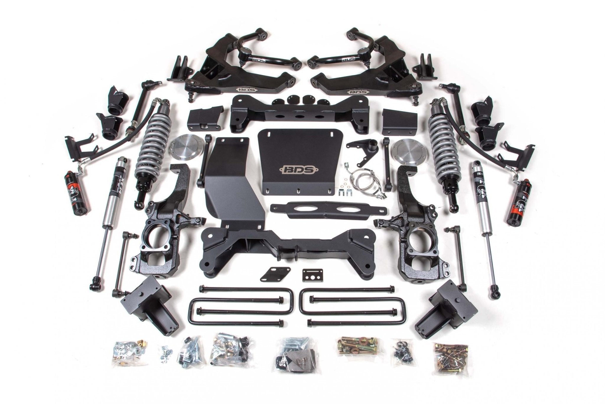 BDS Suspension 6.5 Inch Lift Kit FOX 2.5 Coil - Over Conversion Shocks (2020 - 2026 Duramax) - Southern Diesel Supply