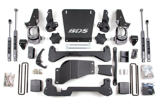 BDS Suspension 7 Inch Lift Kit (2001-2010 6.6L Duramax 4WD)
