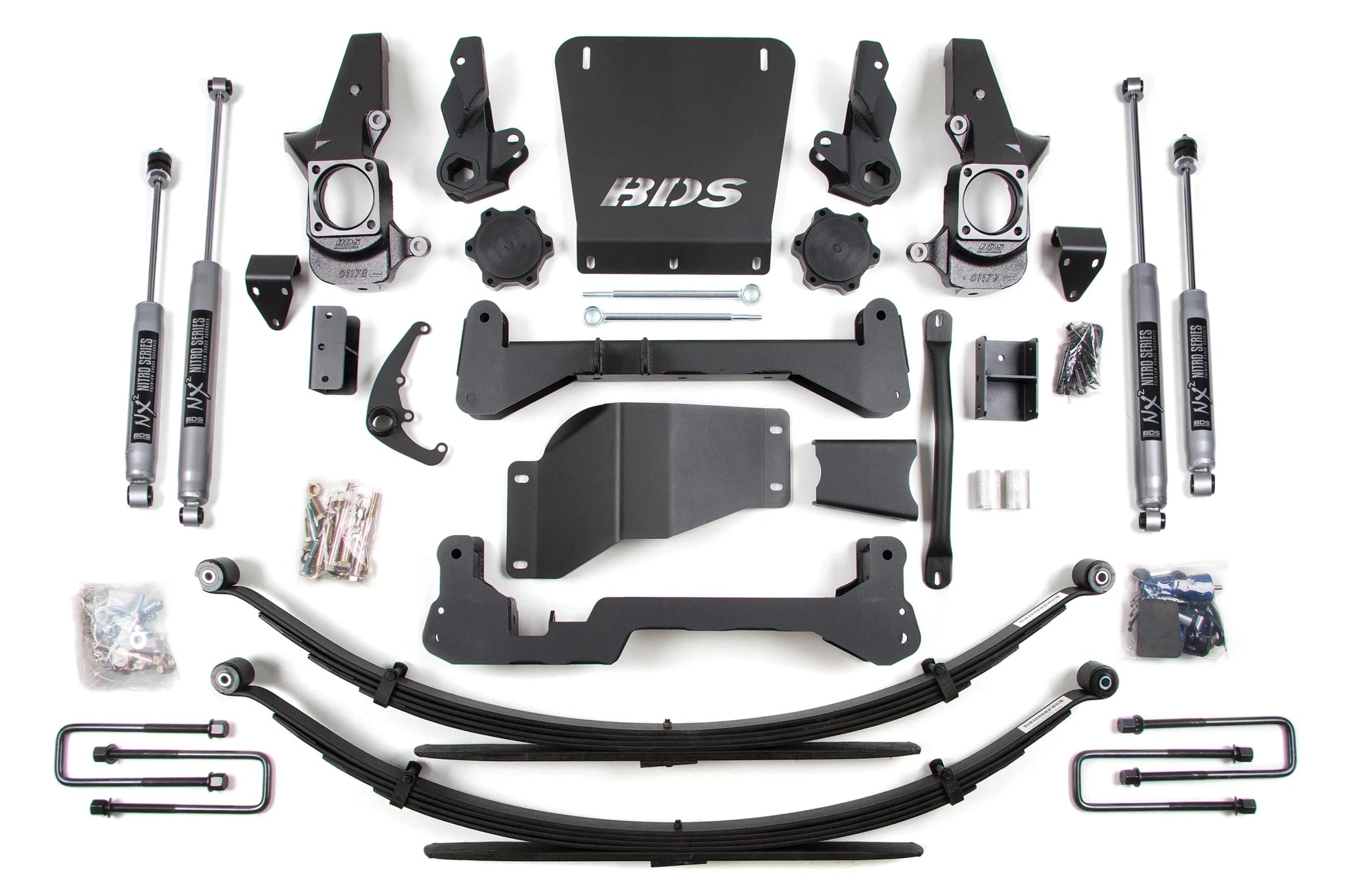 BDS Suspension 7 Inch Lift Kit (2001 - 2010 Duramax 4WD) - Southern Diesel Supply