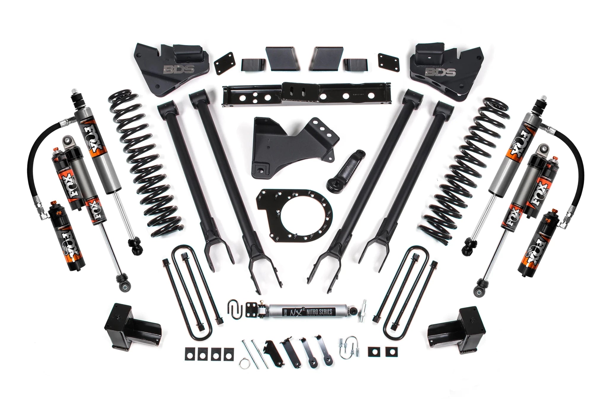 BDS Suspension 7 Inch Lift Kit w/ 4 - Link (2020 - 2022 Powerstroke 4WD) - Southern Diesel Supply