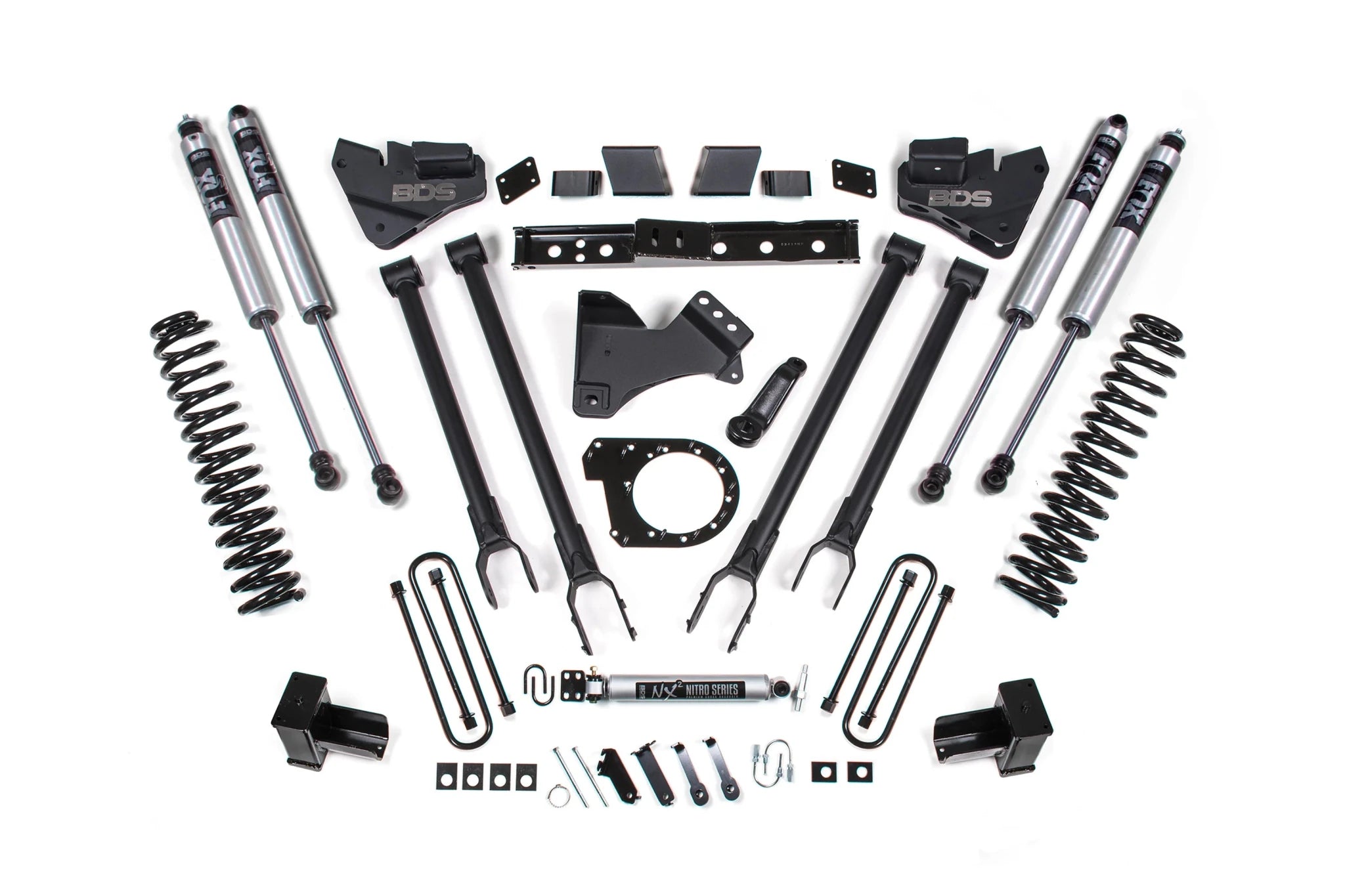 BDS Suspension 7 Inch Lift Kit w/ 4 - Link (2020 - 2022 Powerstroke 4WD) - Southern Diesel Supply
