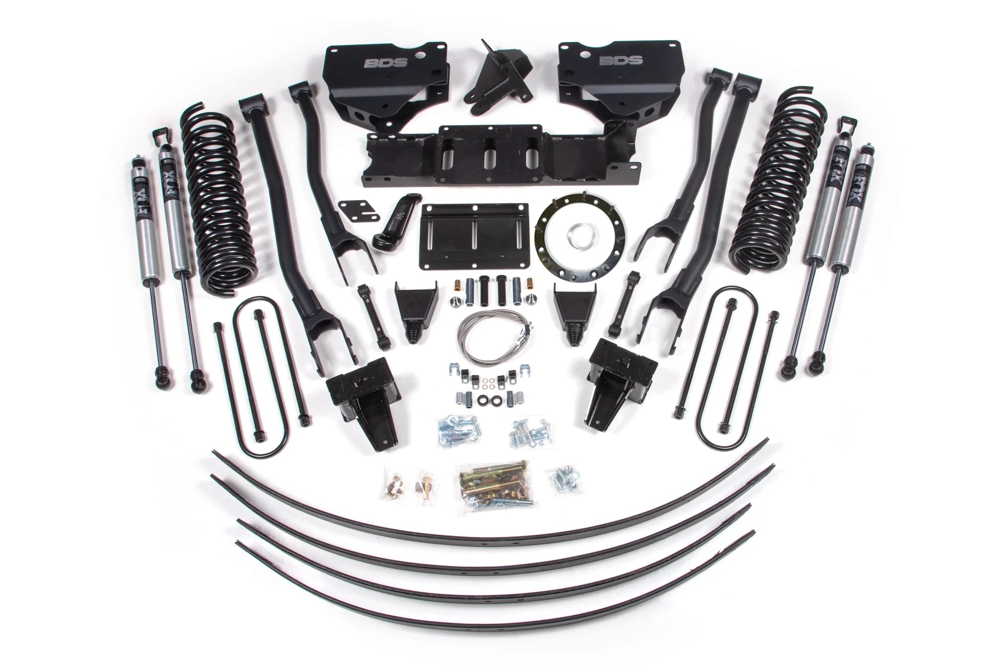 BDS Suspension 8 Inch Lift Kit w/ 4 - Link (2019 - 2024 3500 Cummins 4WD) - Southern Diesel Supply