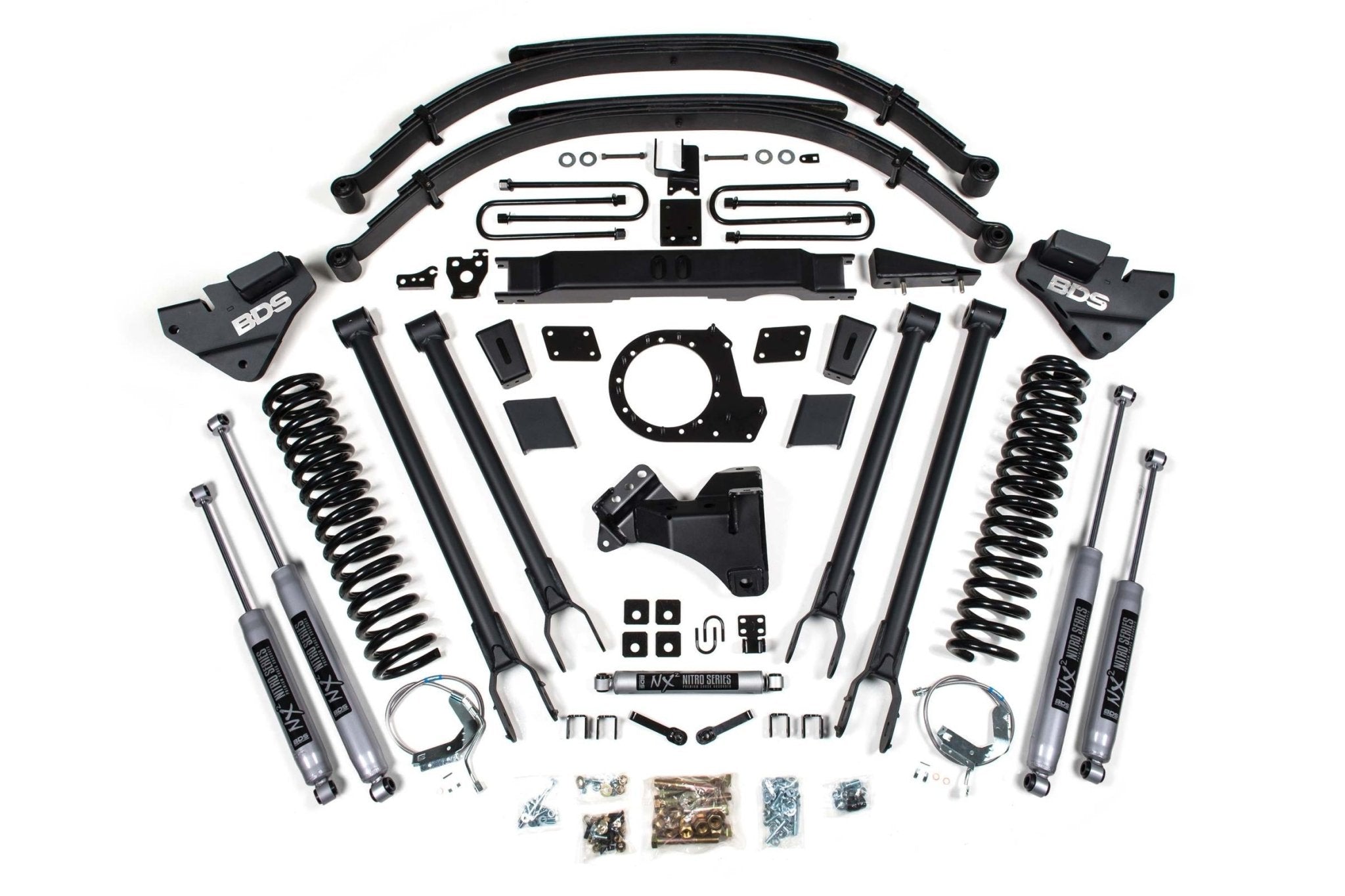 BDS Suspension 9 Inch Lift Kit w/ 4 - Link (2020 - 2022 Powerstroke 4WD) - Southern Diesel Supply