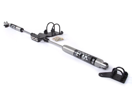 BDS Suspension Dual Steering Stabilizer Kit w/ FOX 2.0 Performance Shocks (2017-2024 F-450/550 6.7L Powerstroke 2WD, 4WD)