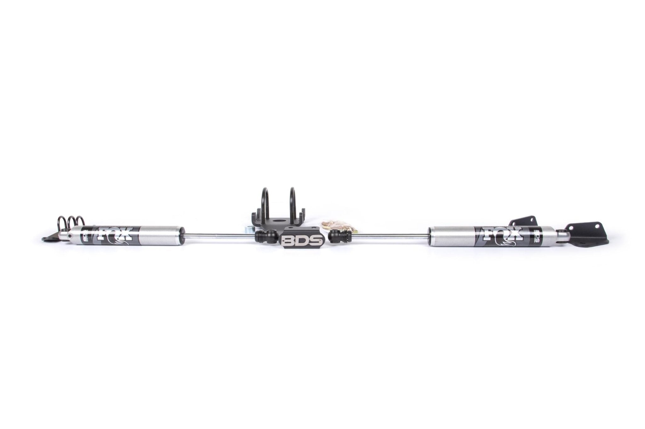 BDS Suspension BDS2014DF Dual Steering Stabilizer Kit w/ FOX 2.0 Performance Shocks T - Style Steering (2008 - 2013/12 Cummins 4WD) - Southern Diesel Supply