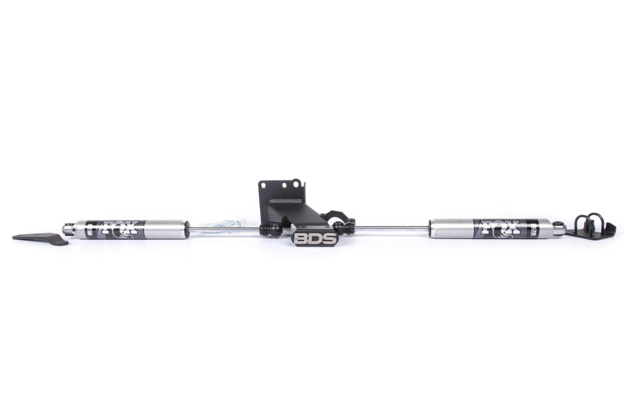 BDS Suspension BDS2015DF Dual Steering Stabilizer Kit w/ FOX 2.0 Performance Shocks T - Style Steering (2014/13 - 2018 Cummins 4WD) - Southern Diesel Supply