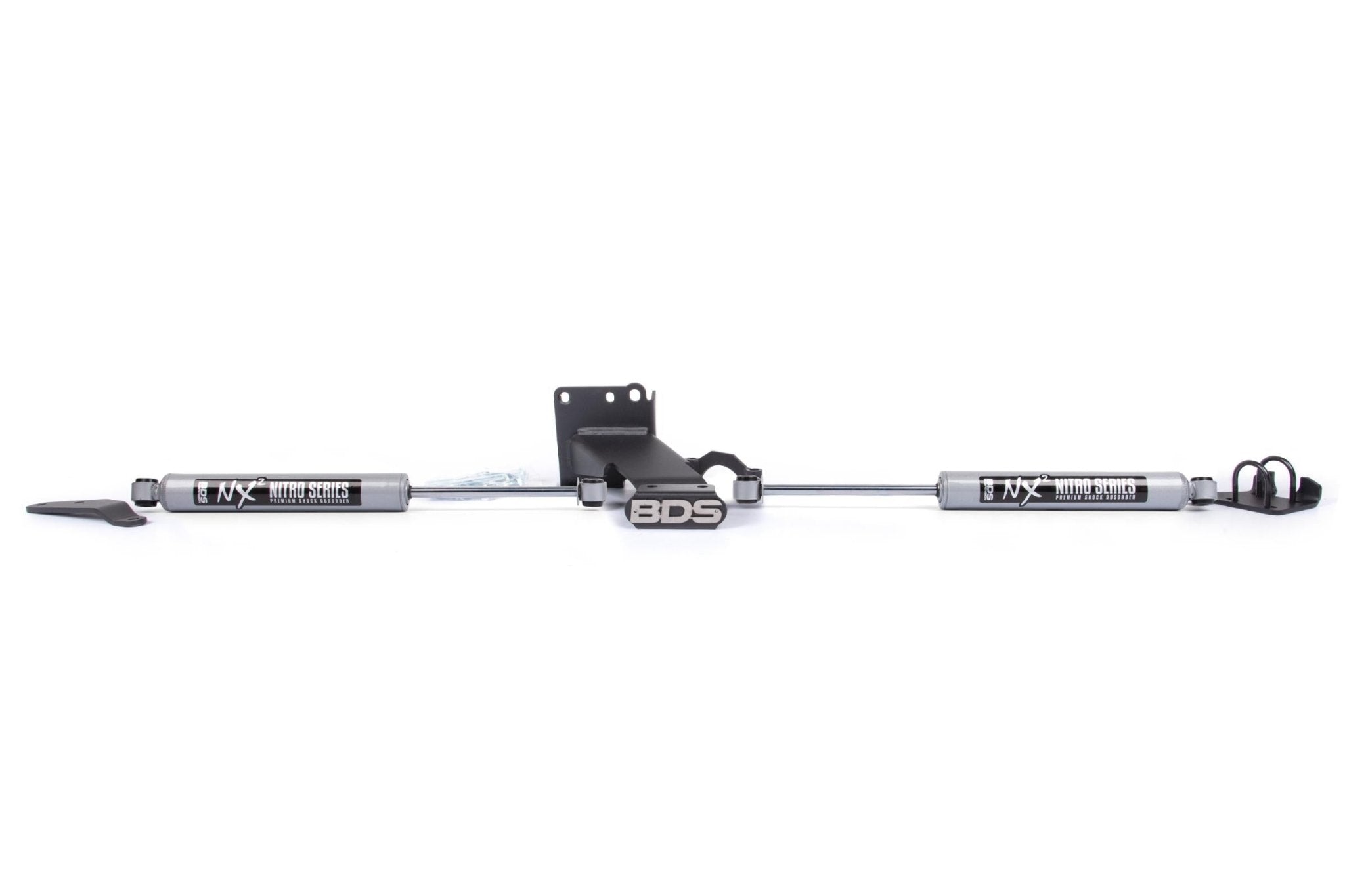 BDS Suspension BDS2015DH Dual Steering Stabilizer Kit w/ NX2 Shocks (2014/13 - 2018 Cummins 4WD) - Southern Diesel Supply