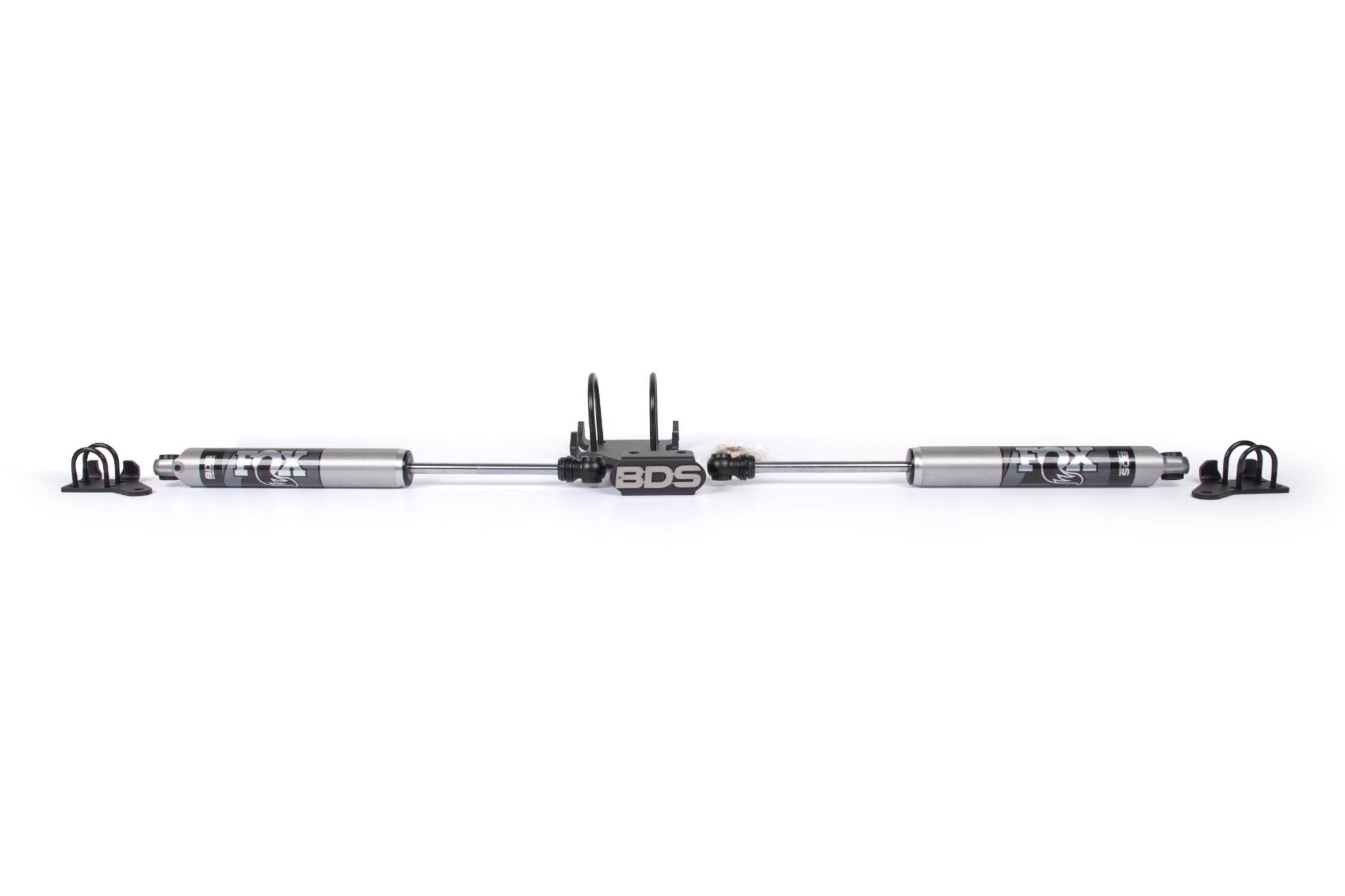 BDS Suspension BDS2022DF Dual Steering Stabilizer Kit w/ FOX 2.0 Performance Shocks (2005 - 2024 Powerstroke 4WD) - Southern Diesel Supply