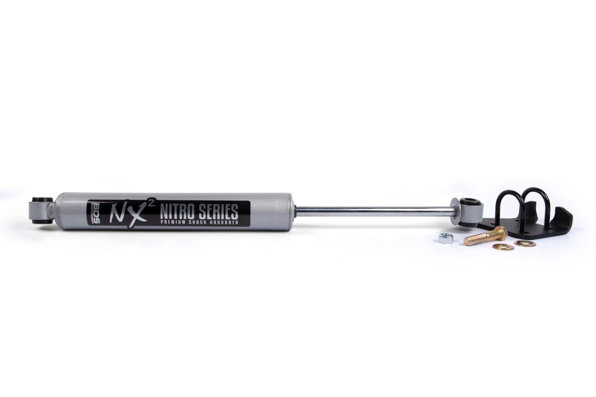 BDS Suspension BDS2025SH Single Steering Stabilizer Kit w/ NX2 Shock (1999 - 2004 Powerstroke 4WD) - Southern Diesel Supply
