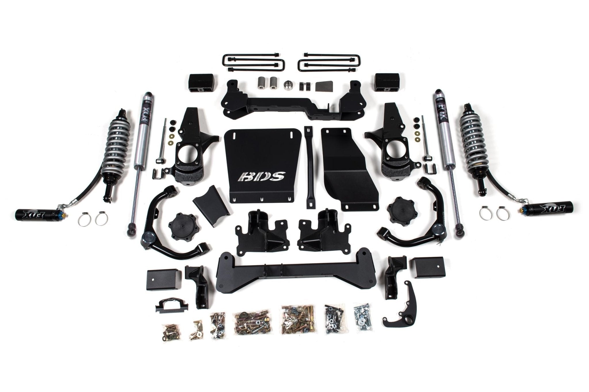 BDS Suspension BDS740FDSC 4.5 Inch Lift Kit FOX 2.5 Coil - Over Conversion Shocks (2001 - 2010 Duramax) - Southern Diesel Supply